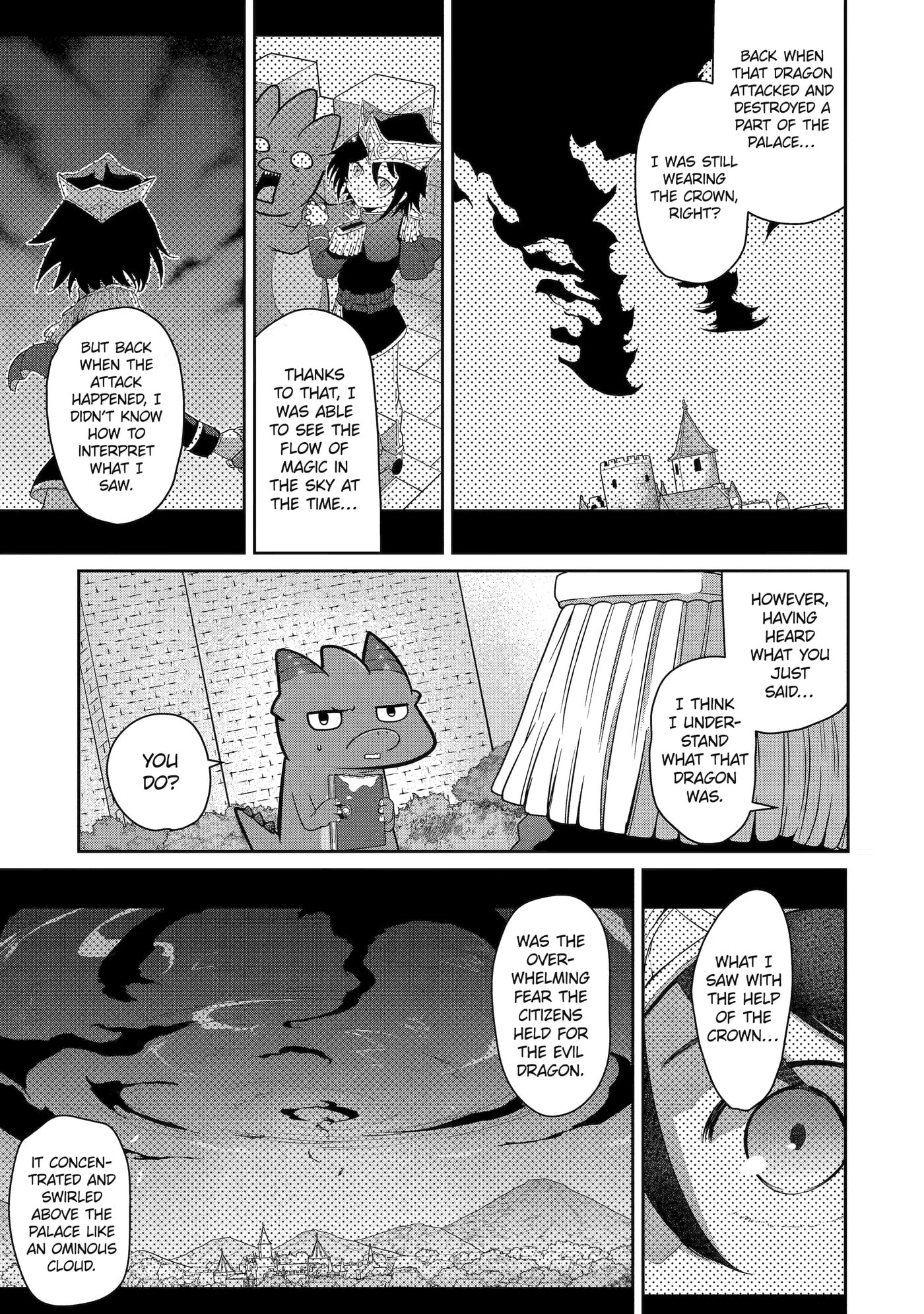 Yowai 5000-nen no Soushoku Dragon, Iwarenaki Jaryuu Nintei: Yada Kono Ikenie, Hito no Hanashi o Kiite Kurenai Chapter 21 page 30 - 
