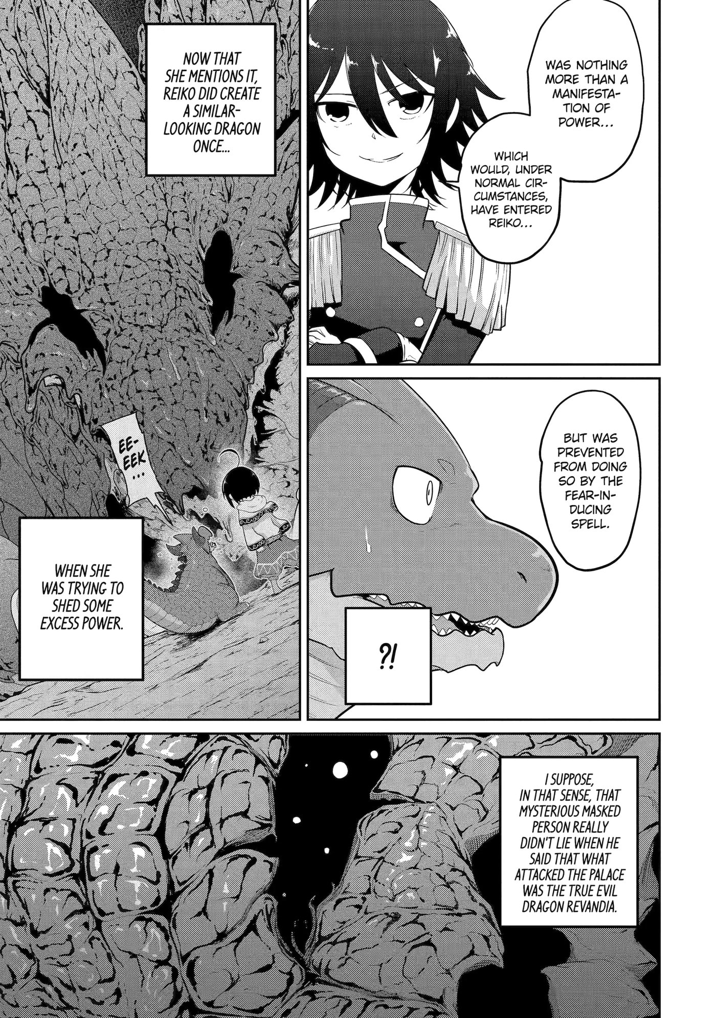 Yowai 5000-nen no Soushoku Dragon, Iwarenaki Jaryuu Nintei: Yada Kono Ikenie, Hito no Hanashi o Kiite Kurenai Chapter 21 page 32 - 