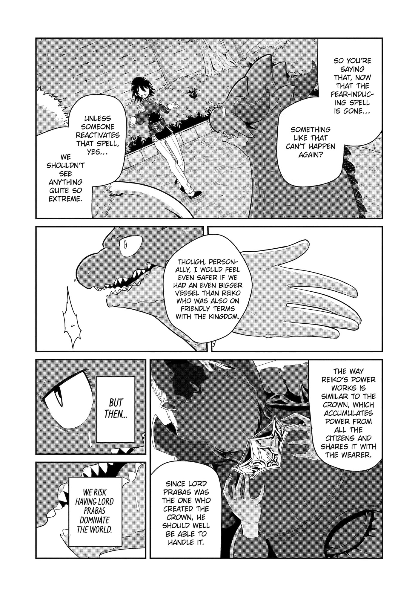Yowai 5000-nen no Soushoku Dragon, Iwarenaki Jaryuu Nintei: Yada Kono Ikenie, Hito no Hanashi o Kiite Kurenai Chapter 21 page 33 - 
