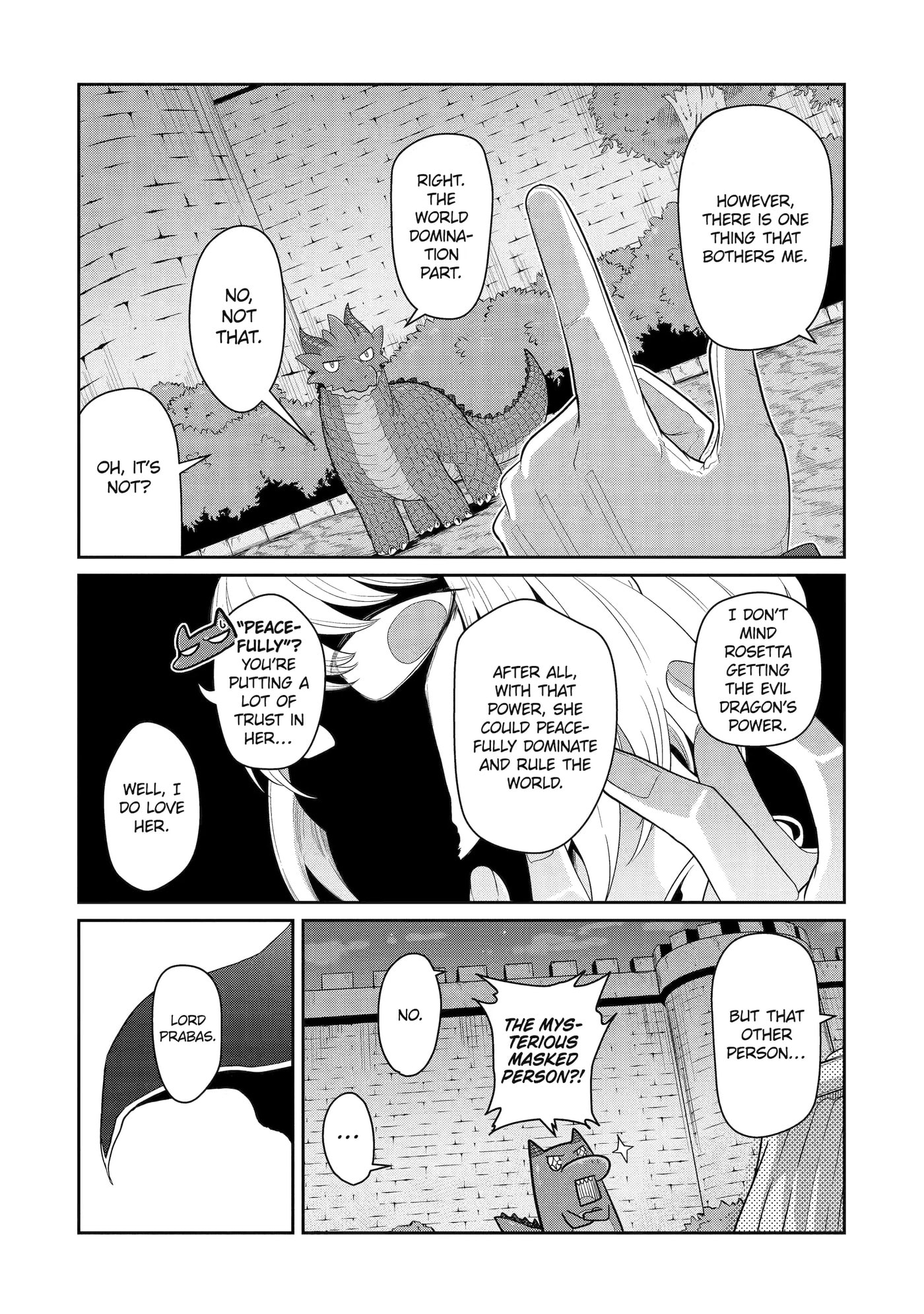 Yowai 5000-nen no Soushoku Dragon, Iwarenaki Jaryuu Nintei: Yada Kono Ikenie, Hito no Hanashi o Kiite Kurenai Chapter 21 page 34 - 