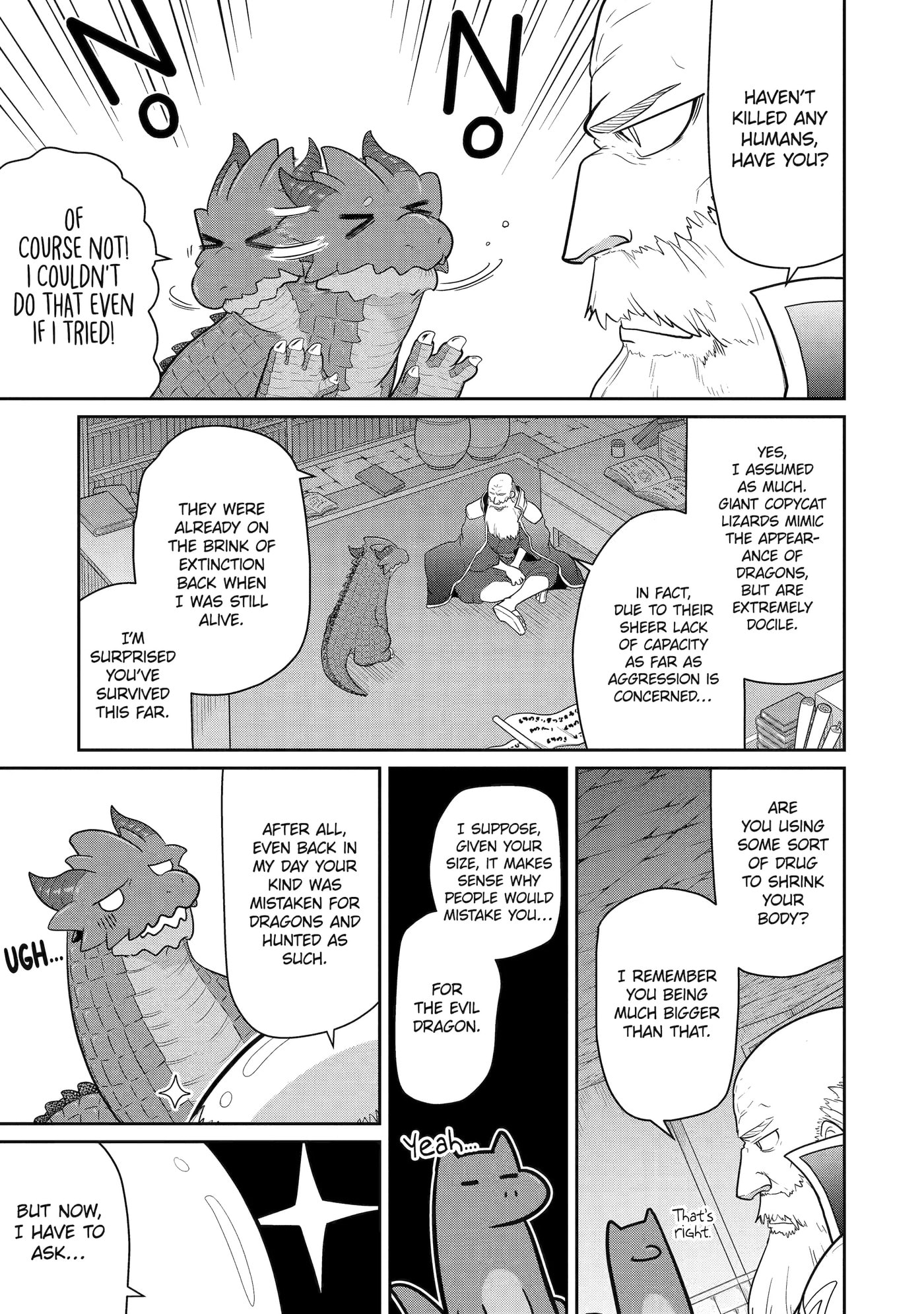 Yowai 5000-nen no Soushoku Dragon, Iwarenaki Jaryuu Nintei: Yada Kono Ikenie, Hito no Hanashi o Kiite Kurenai Chapter 21 page 5 - 