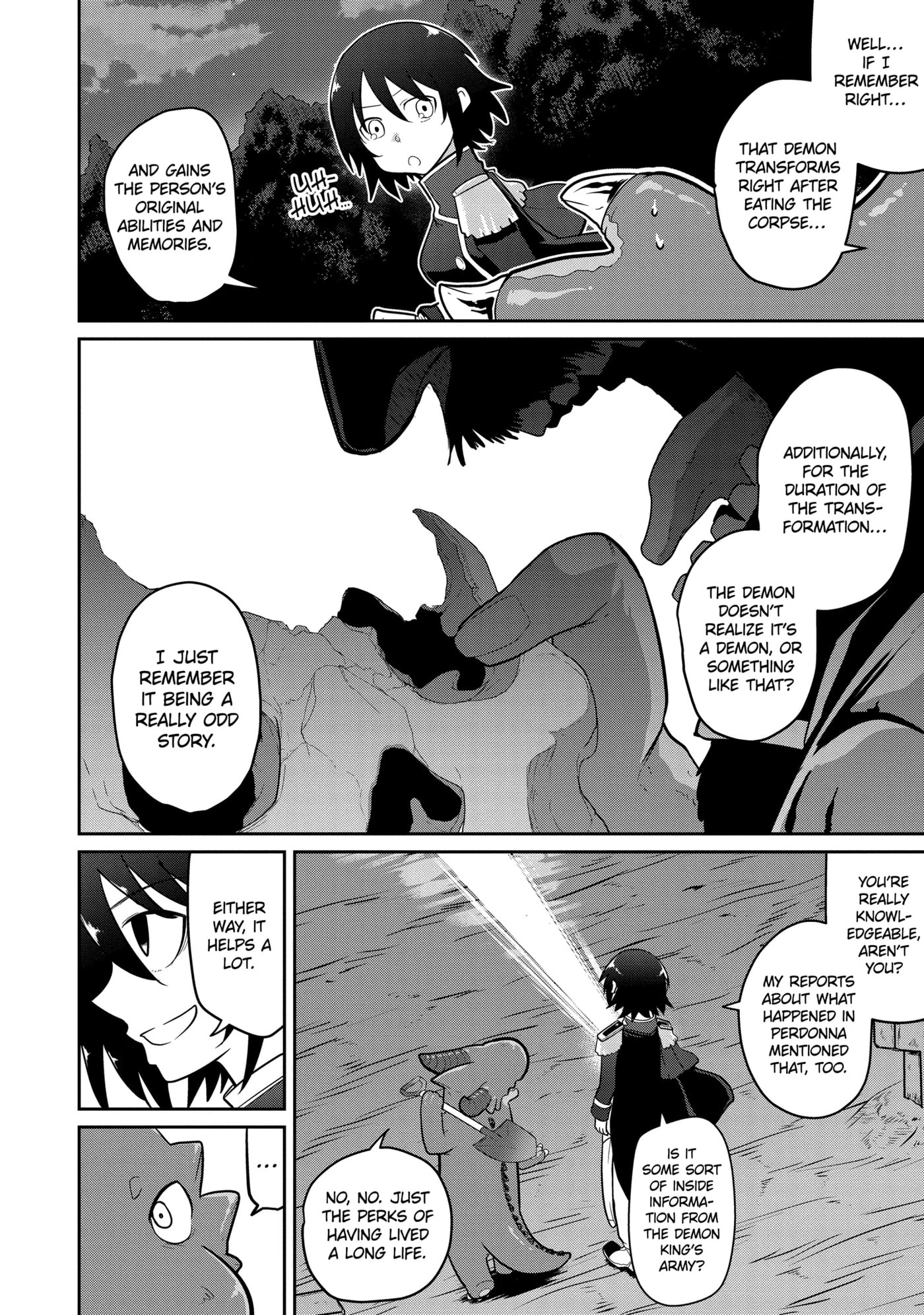 Yowai 5000-nen no Soushoku Dragon, Iwarenaki Jaryuu Nintei: Yada Kono Ikenie, Hito no Hanashi o Kiite Kurenai Chapter 22.1 page 4 - 