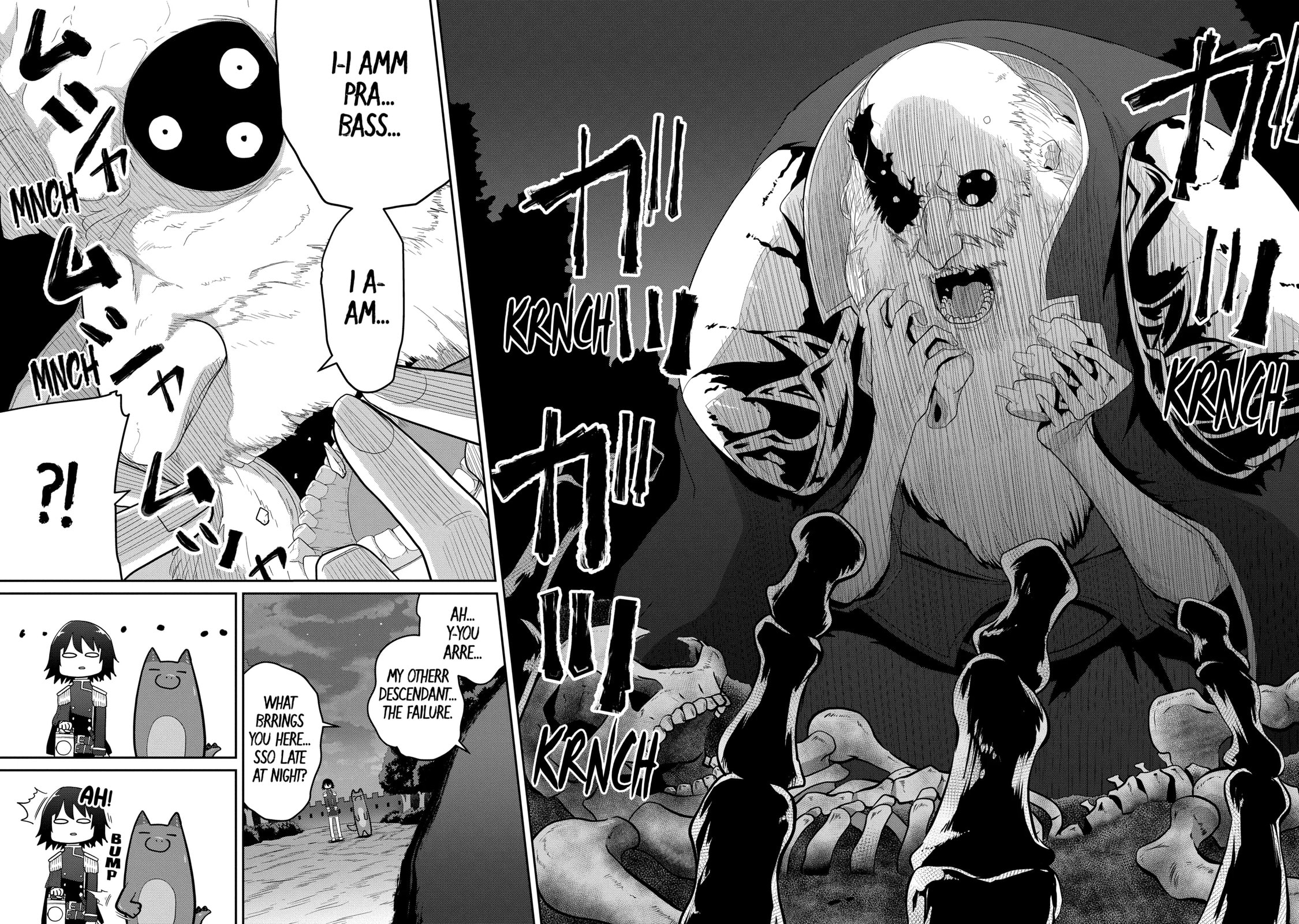 Yowai 5000-nen no Soushoku Dragon, Iwarenaki Jaryuu Nintei: Yada Kono Ikenie, Hito no Hanashi o Kiite Kurenai Chapter 22.1 page 6 - 