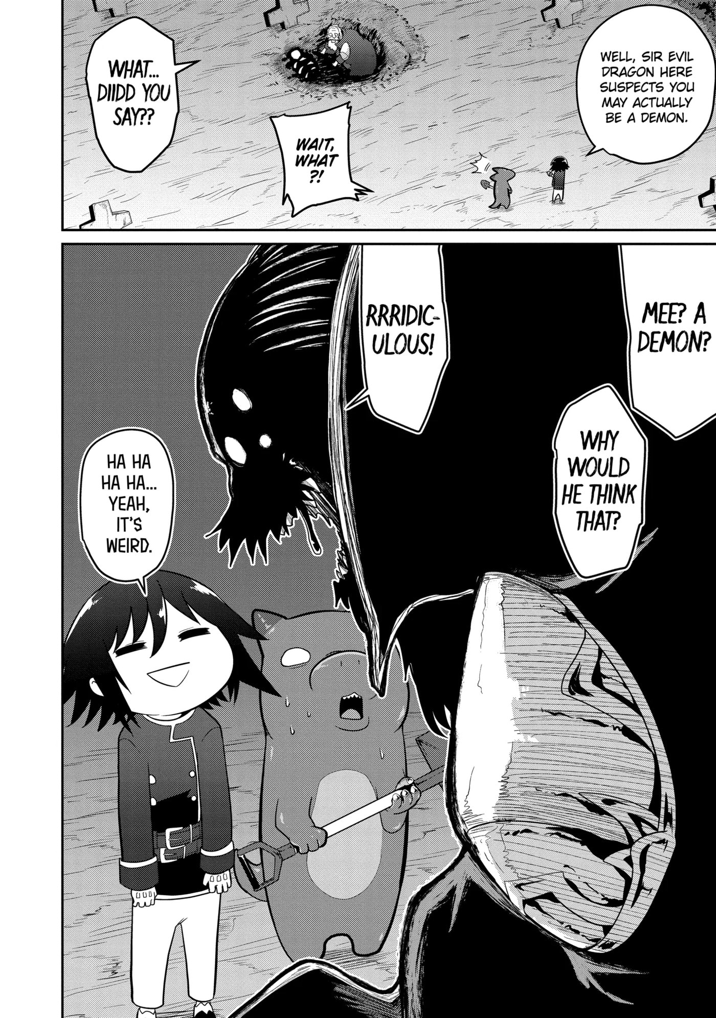 Yowai 5000-nen no Soushoku Dragon, Iwarenaki Jaryuu Nintei: Yada Kono Ikenie, Hito no Hanashi o Kiite Kurenai Chapter 22.1 page 7 - 