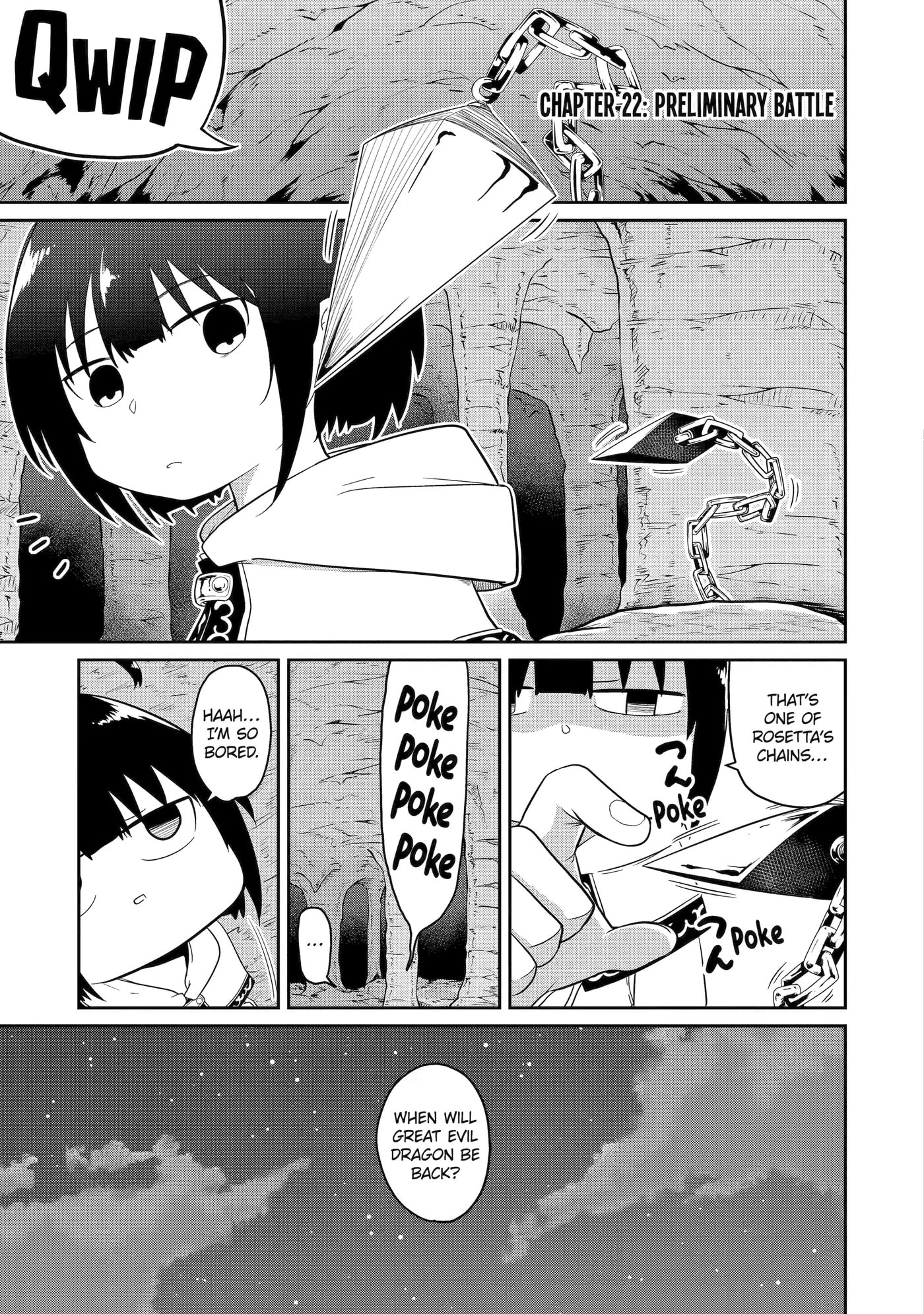 Yowai 5000-nen no Soushoku Dragon, Iwarenaki Jaryuu Nintei: Yada Kono Ikenie, Hito no Hanashi o Kiite Kurenai Chapter 22 page 1 - 