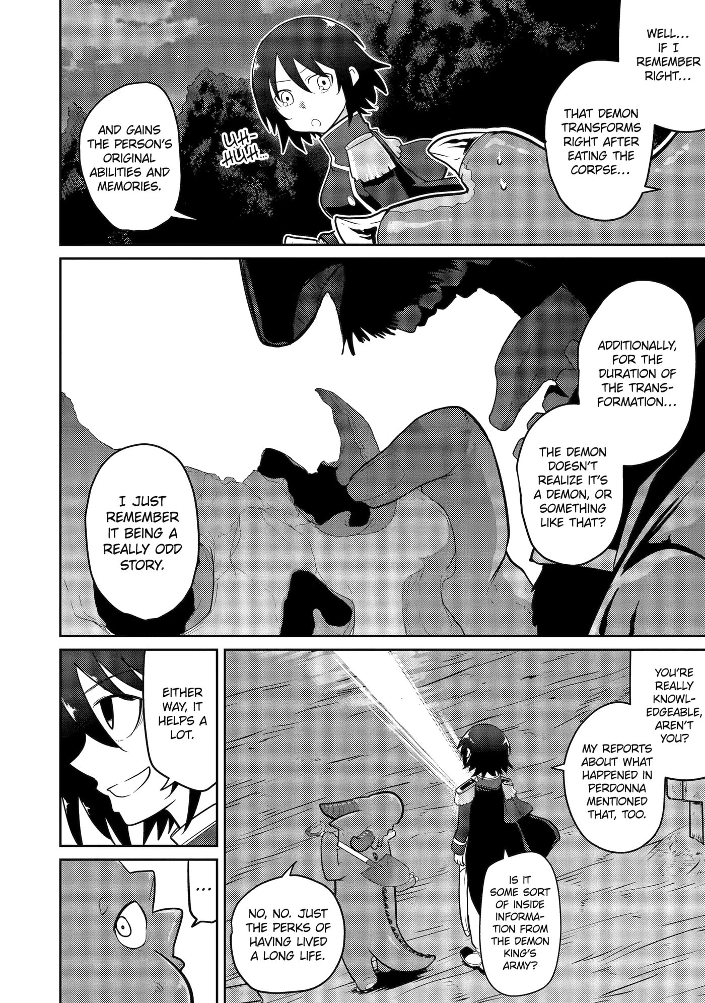 Yowai 5000-nen no Soushoku Dragon, Iwarenaki Jaryuu Nintei: Yada Kono Ikenie, Hito no Hanashi o Kiite Kurenai Chapter 22 page 4 - 