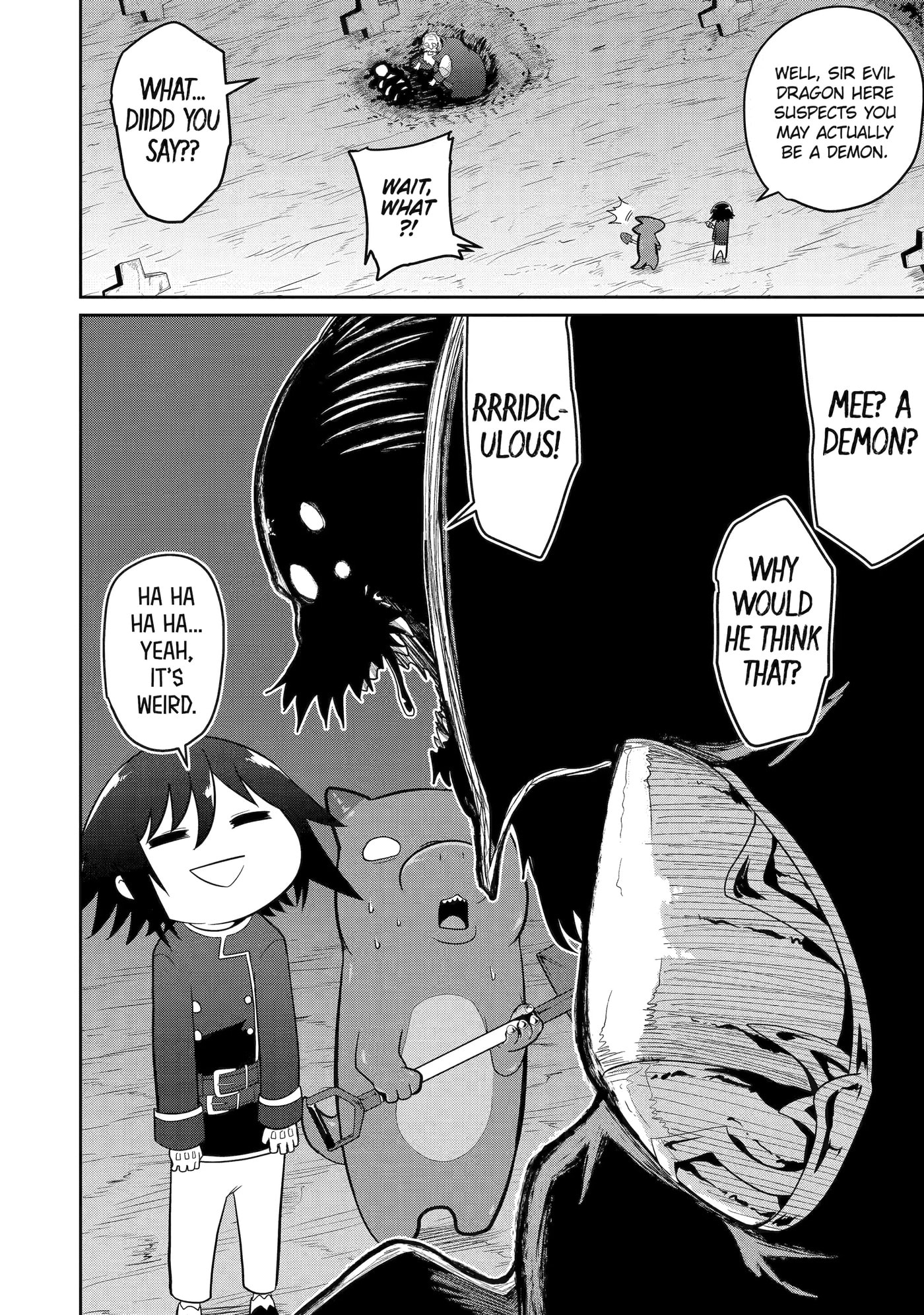 Yowai 5000-nen no Soushoku Dragon, Iwarenaki Jaryuu Nintei: Yada Kono Ikenie, Hito no Hanashi o Kiite Kurenai Chapter 22 page 7 - 