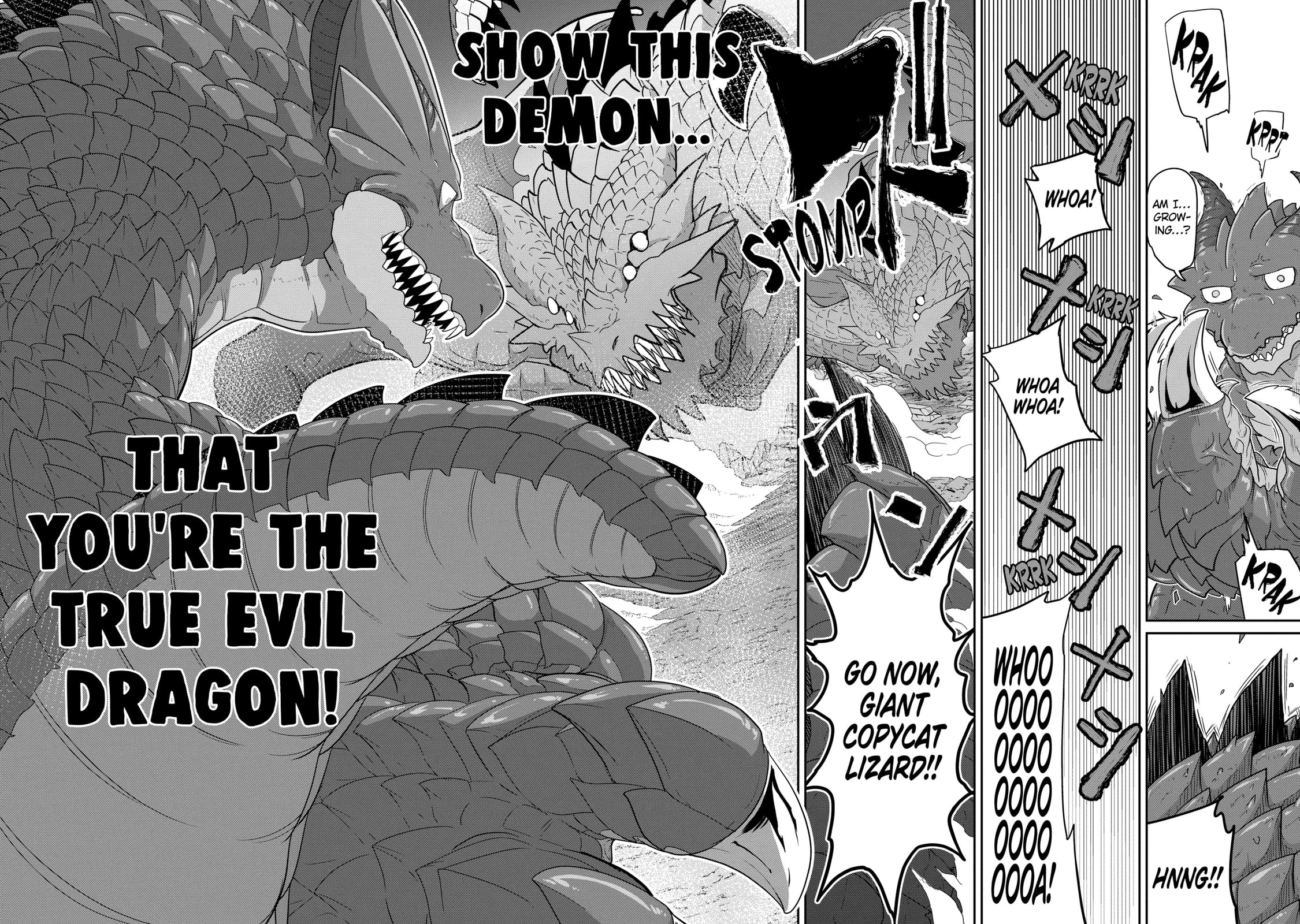 Yowai 5000-nen no Soushoku Dragon, Iwarenaki Jaryuu Nintei: Yada Kono Ikenie, Hito no Hanashi o Kiite Kurenai Chapter 23.2 page 10 - 