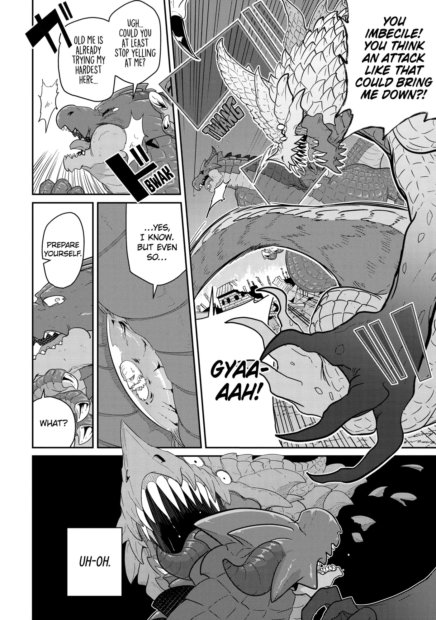 Yowai 5000-nen no Soushoku Dragon, Iwarenaki Jaryuu Nintei: Yada Kono Ikenie, Hito no Hanashi o Kiite Kurenai Chapter 23.3 page 4 - 