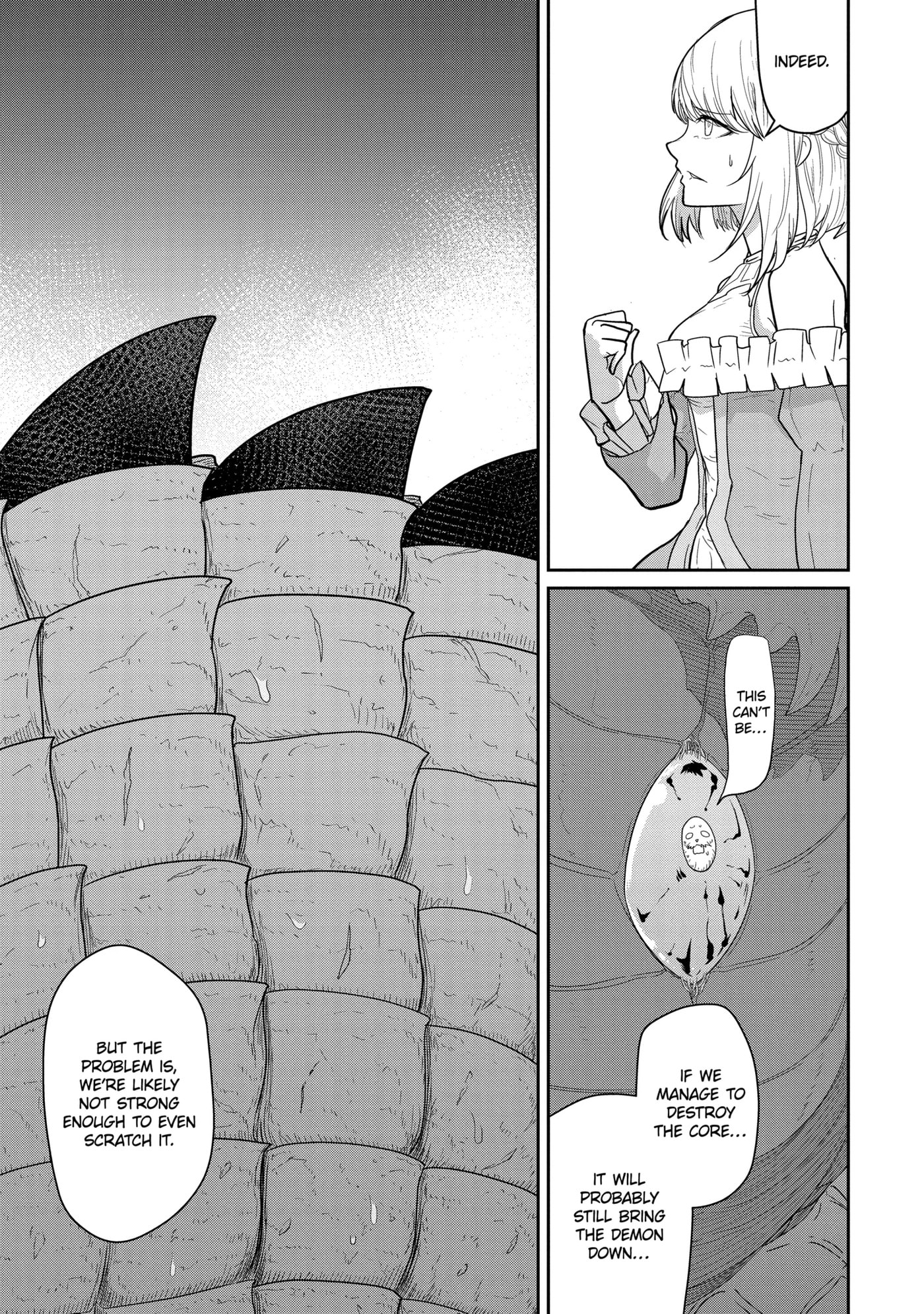 Yowai 5000-nen no Soushoku Dragon, Iwarenaki Jaryuu Nintei: Yada Kono Ikenie, Hito no Hanashi o Kiite Kurenai Chapter 23.4 page 3 - 