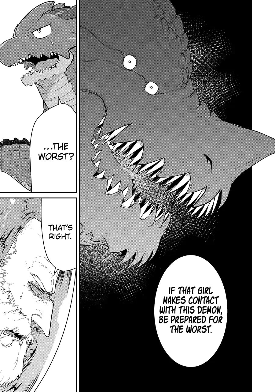 Yowai 5000-nen no Soushoku Dragon, Iwarenaki Jaryuu Nintei: Yada Kono Ikenie, Hito no Hanashi o Kiite Kurenai Chapter 23 page 12 - 