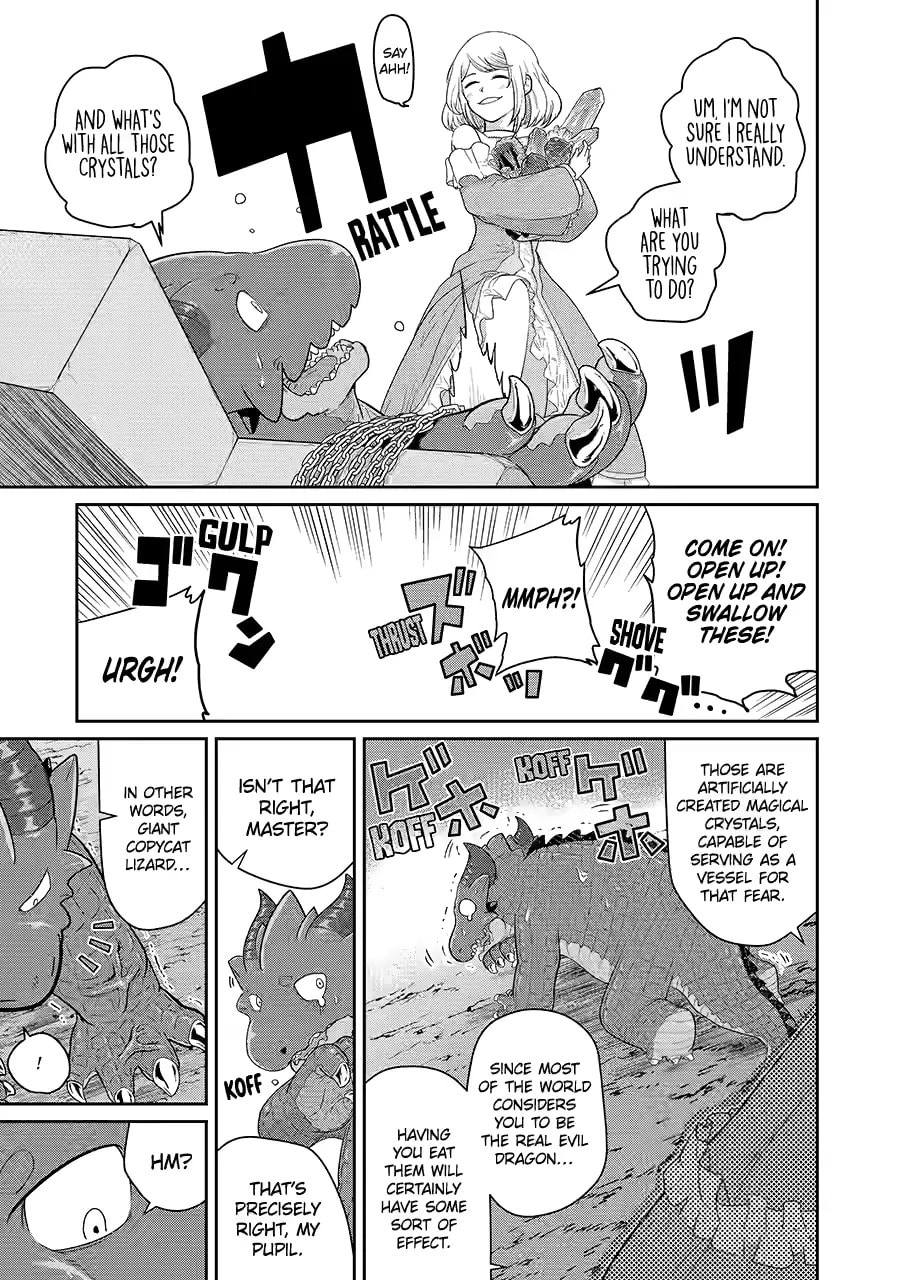 Yowai 5000-nen no Soushoku Dragon, Iwarenaki Jaryuu Nintei: Yada Kono Ikenie, Hito no Hanashi o Kiite Kurenai Chapter 23 page 18 - 