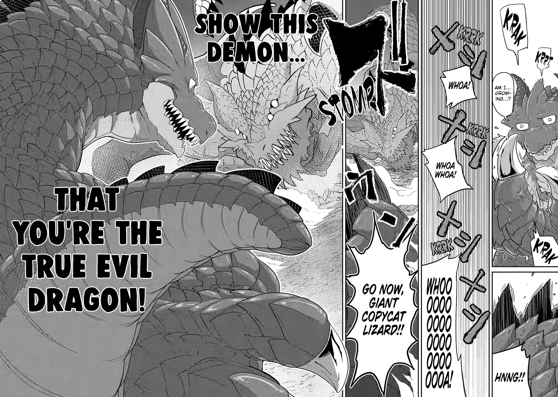 Yowai 5000-nen no Soushoku Dragon, Iwarenaki Jaryuu Nintei: Yada Kono Ikenie, Hito no Hanashi o Kiite Kurenai Chapter 23 page 19 - 