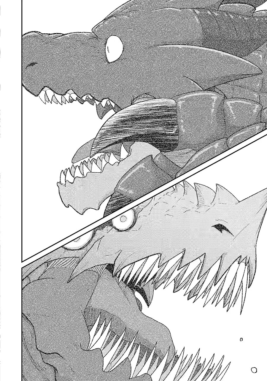 Yowai 5000-nen no Soushoku Dragon, Iwarenaki Jaryuu Nintei: Yada Kono Ikenie, Hito no Hanashi o Kiite Kurenai Chapter 23 page 37 - 