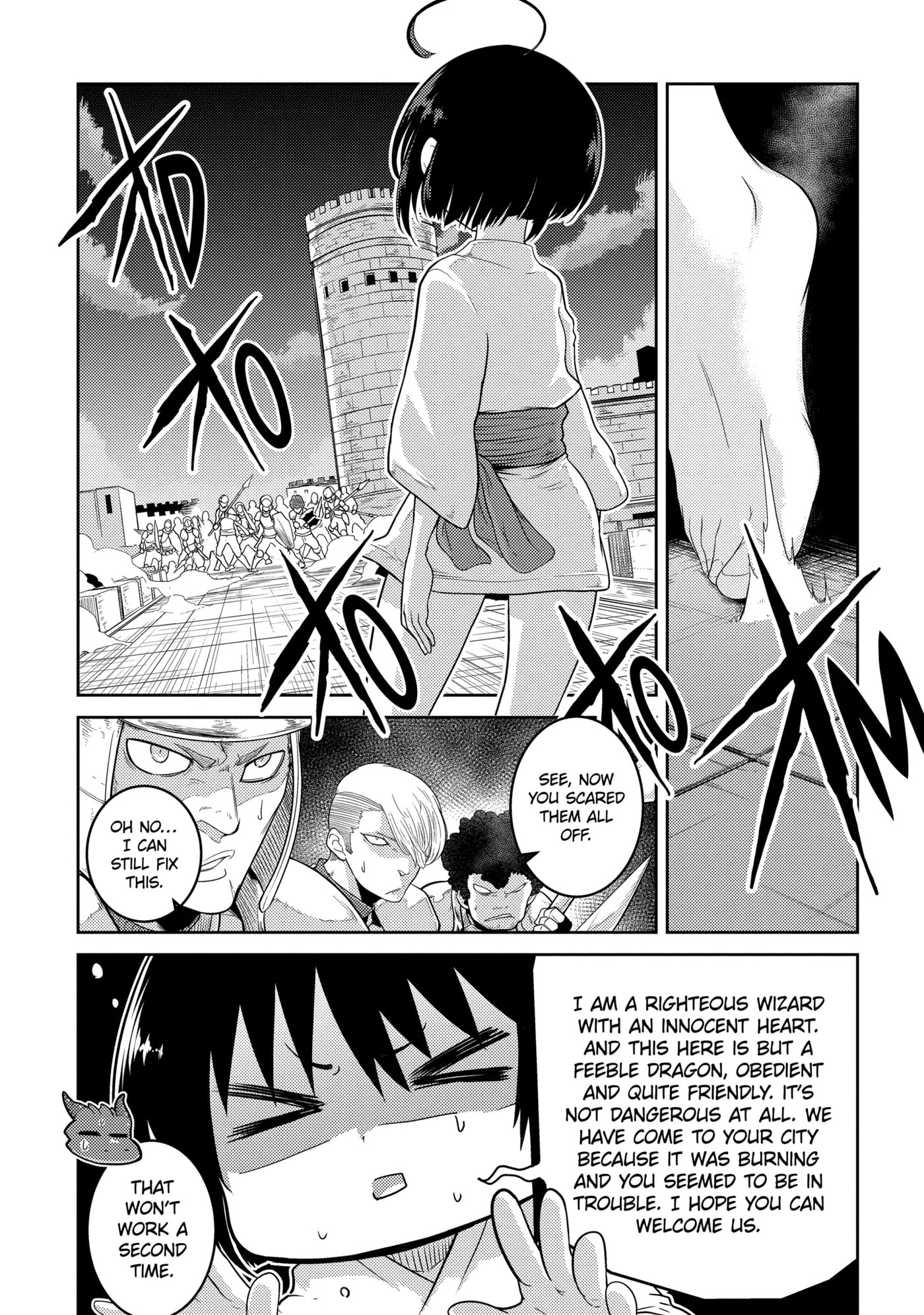 Yowai 5000-nen no Soushoku Dragon, Iwarenaki Jaryuu Nintei: Yada Kono Ikenie, Hito no Hanashi o Kiite Kurenai Chapter 3.1 page 3 - 