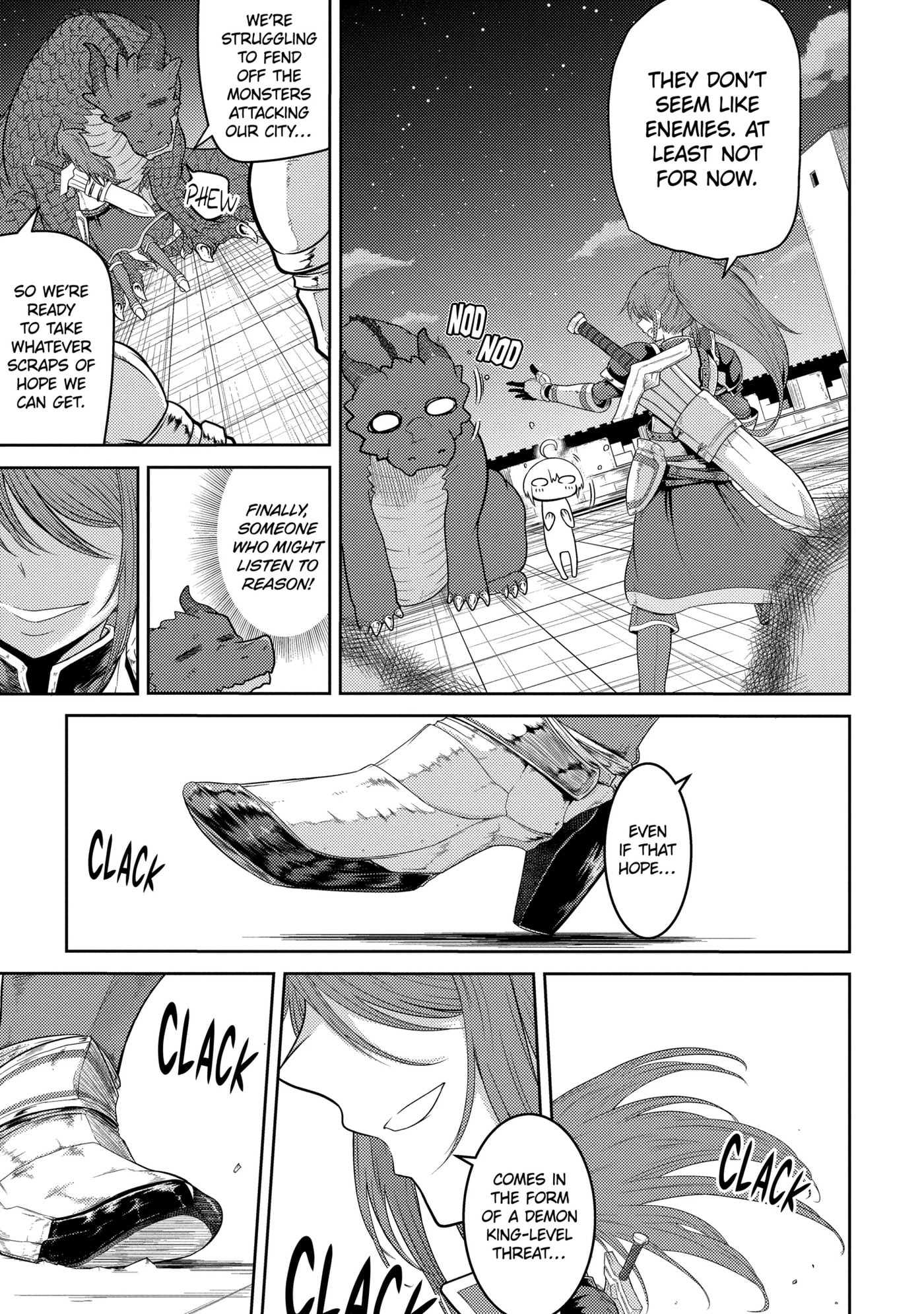 Yowai 5000-nen no Soushoku Dragon, Iwarenaki Jaryuu Nintei: Yada Kono Ikenie, Hito no Hanashi o Kiite Kurenai Chapter 3.1 page 6 - 