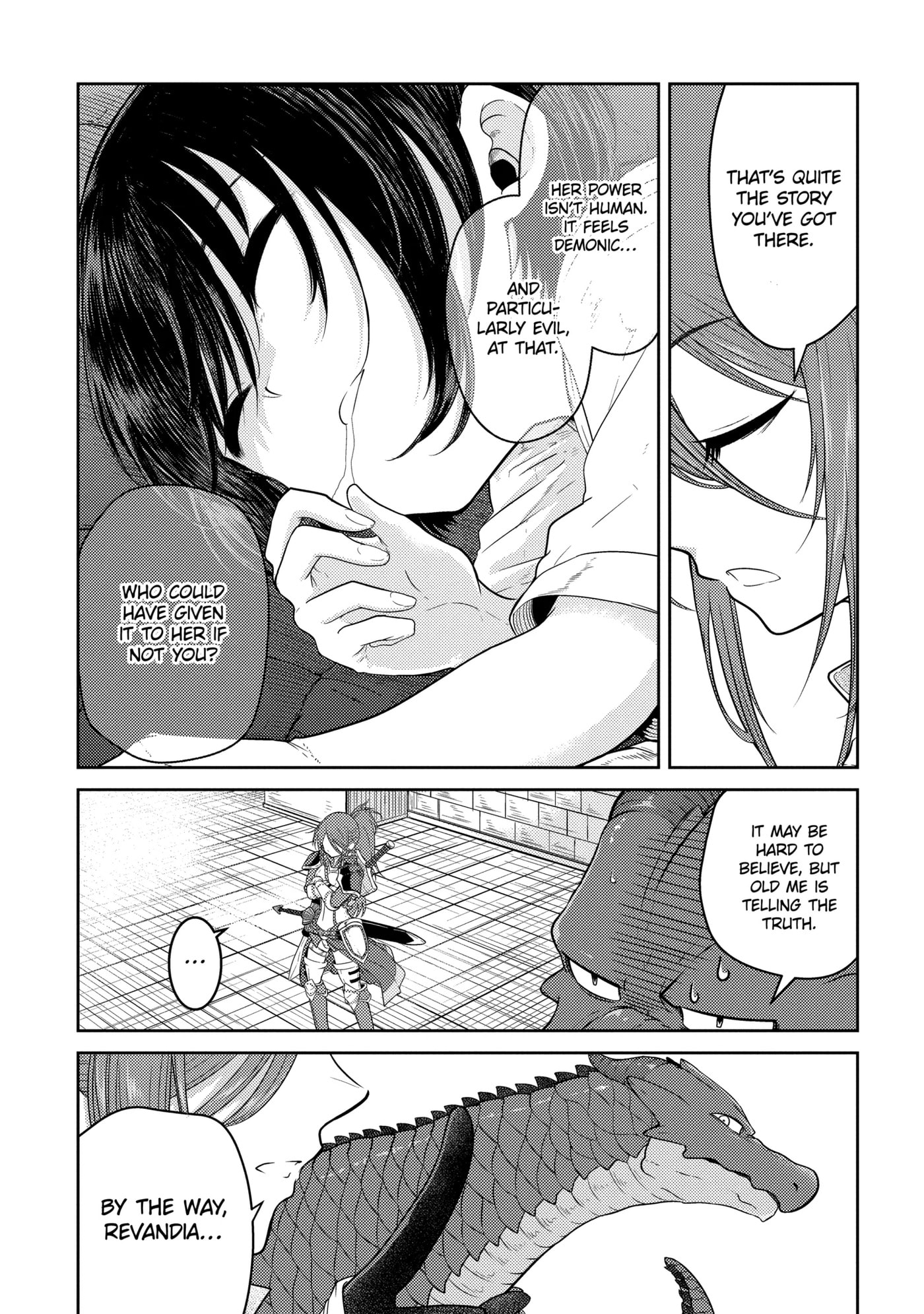 Yowai 5000-nen no Soushoku Dragon, Iwarenaki Jaryuu Nintei: Yada Kono Ikenie, Hito no Hanashi o Kiite Kurenai Chapter 3.3 page 2 - 