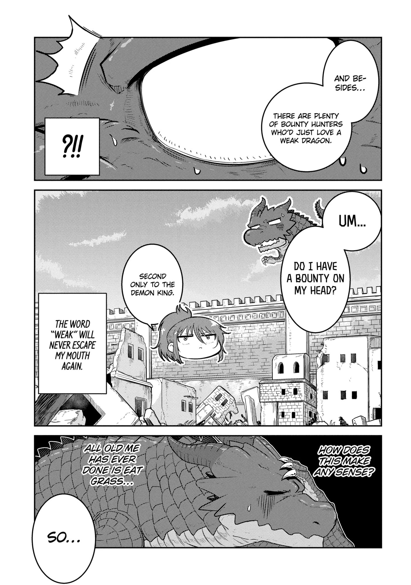 Yowai 5000-nen no Soushoku Dragon, Iwarenaki Jaryuu Nintei: Yada Kono Ikenie, Hito no Hanashi o Kiite Kurenai Chapter 3.3 page 10 - 