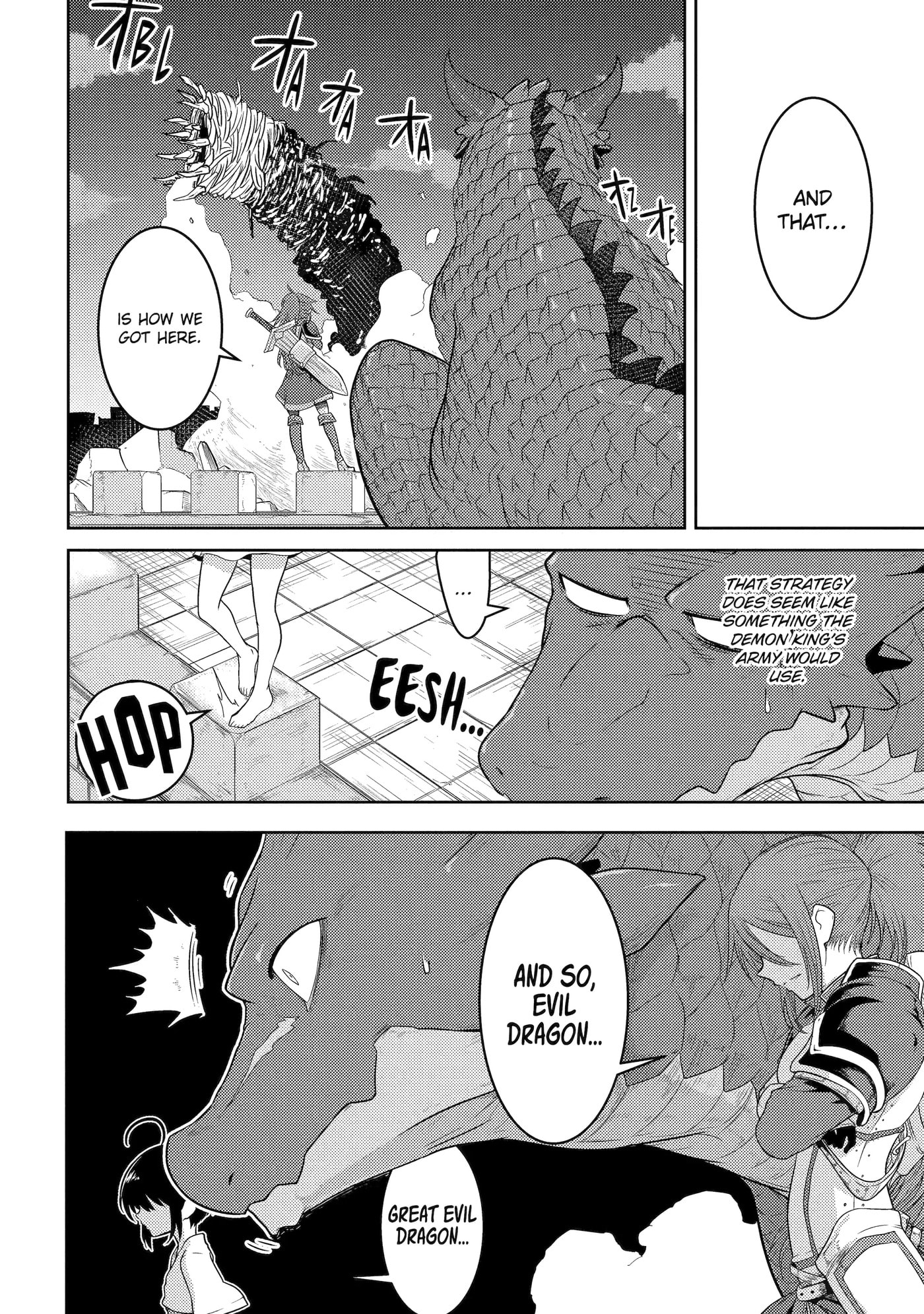 Yowai 5000-nen no Soushoku Dragon, Iwarenaki Jaryuu Nintei: Yada Kono Ikenie, Hito no Hanashi o Kiite Kurenai Chapter 3 page 13 - 