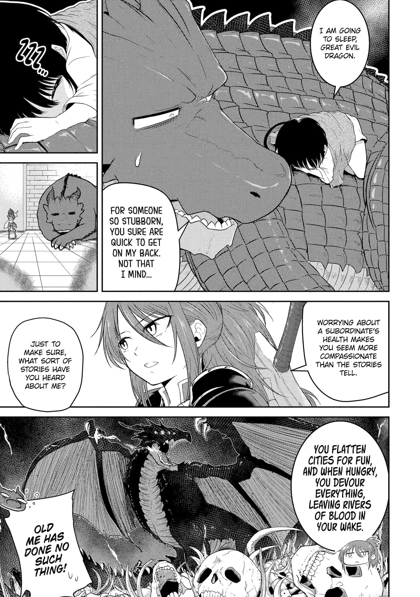 Yowai 5000-nen no Soushoku Dragon, Iwarenaki Jaryuu Nintei: Yada Kono Ikenie, Hito no Hanashi o Kiite Kurenai Chapter 3 page 24 - 