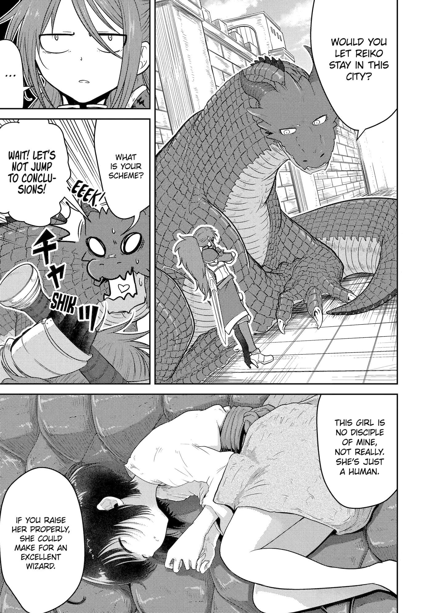 Yowai 5000-nen no Soushoku Dragon, Iwarenaki Jaryuu Nintei: Yada Kono Ikenie, Hito no Hanashi o Kiite Kurenai Chapter 3 page 26 - 