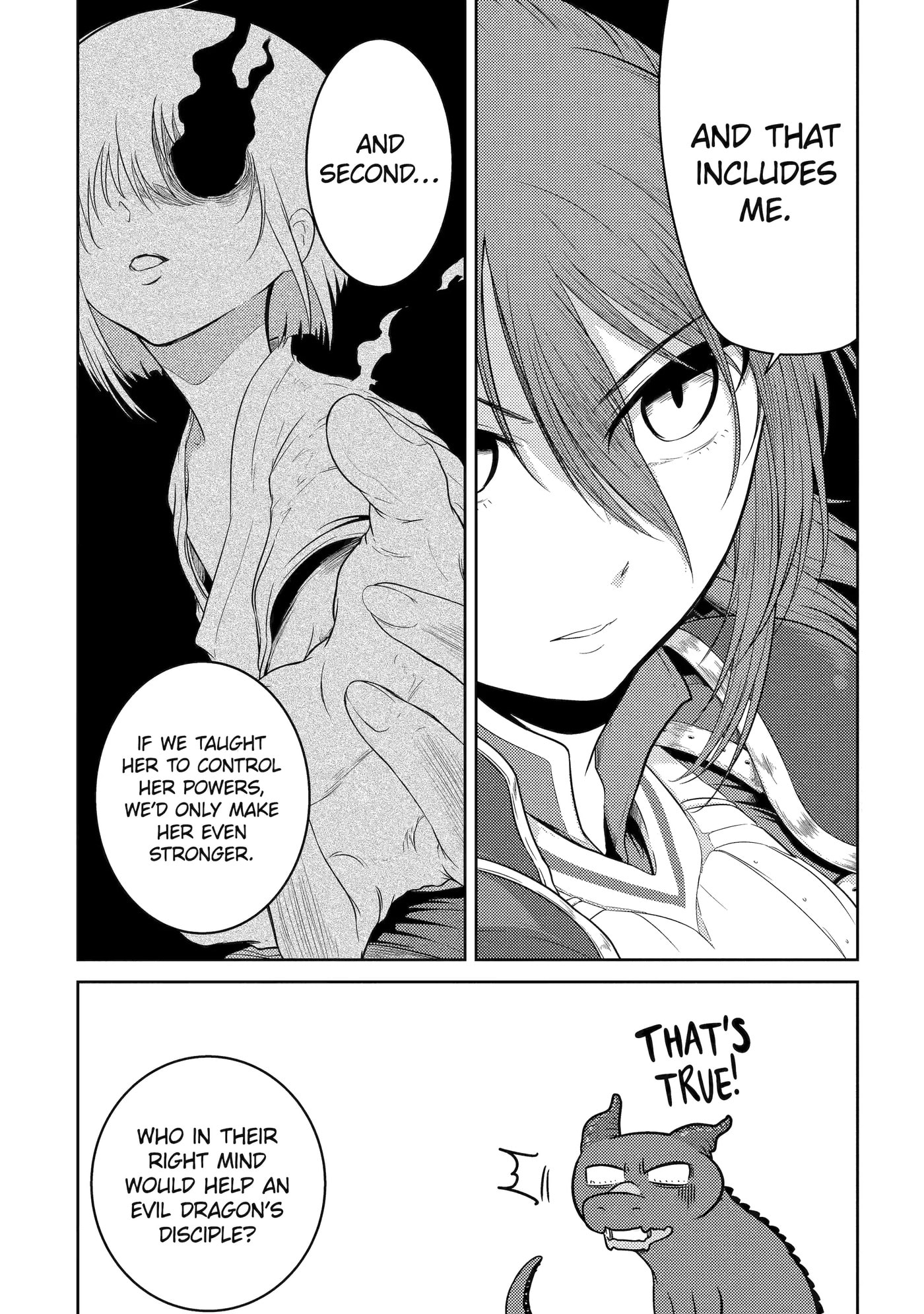Yowai 5000-nen no Soushoku Dragon, Iwarenaki Jaryuu Nintei: Yada Kono Ikenie, Hito no Hanashi o Kiite Kurenai Chapter 3 page 33 - 