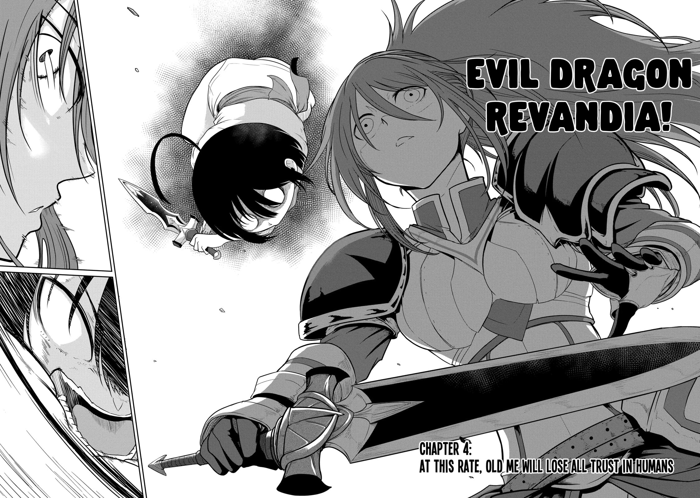 Yowai 5000-nen no Soushoku Dragon, Iwarenaki Jaryuu Nintei: Yada Kono Ikenie, Hito no Hanashi o Kiite Kurenai Chapter 4.1 page 2 - 
