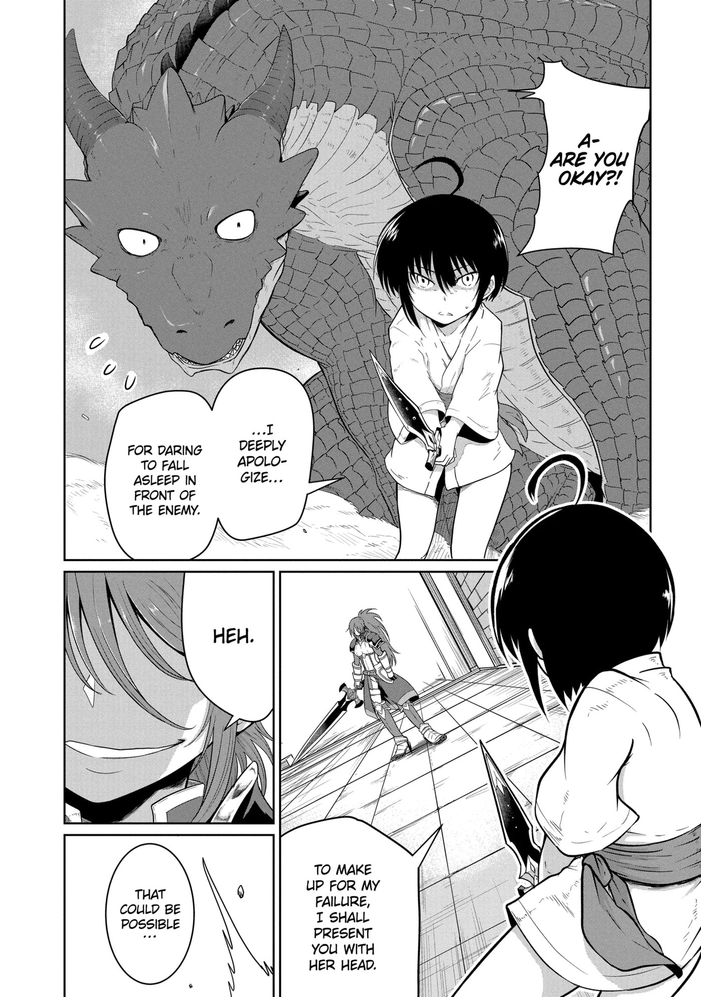 Yowai 5000-nen no Soushoku Dragon, Iwarenaki Jaryuu Nintei: Yada Kono Ikenie, Hito no Hanashi o Kiite Kurenai Chapter 4.1 page 5 - 
