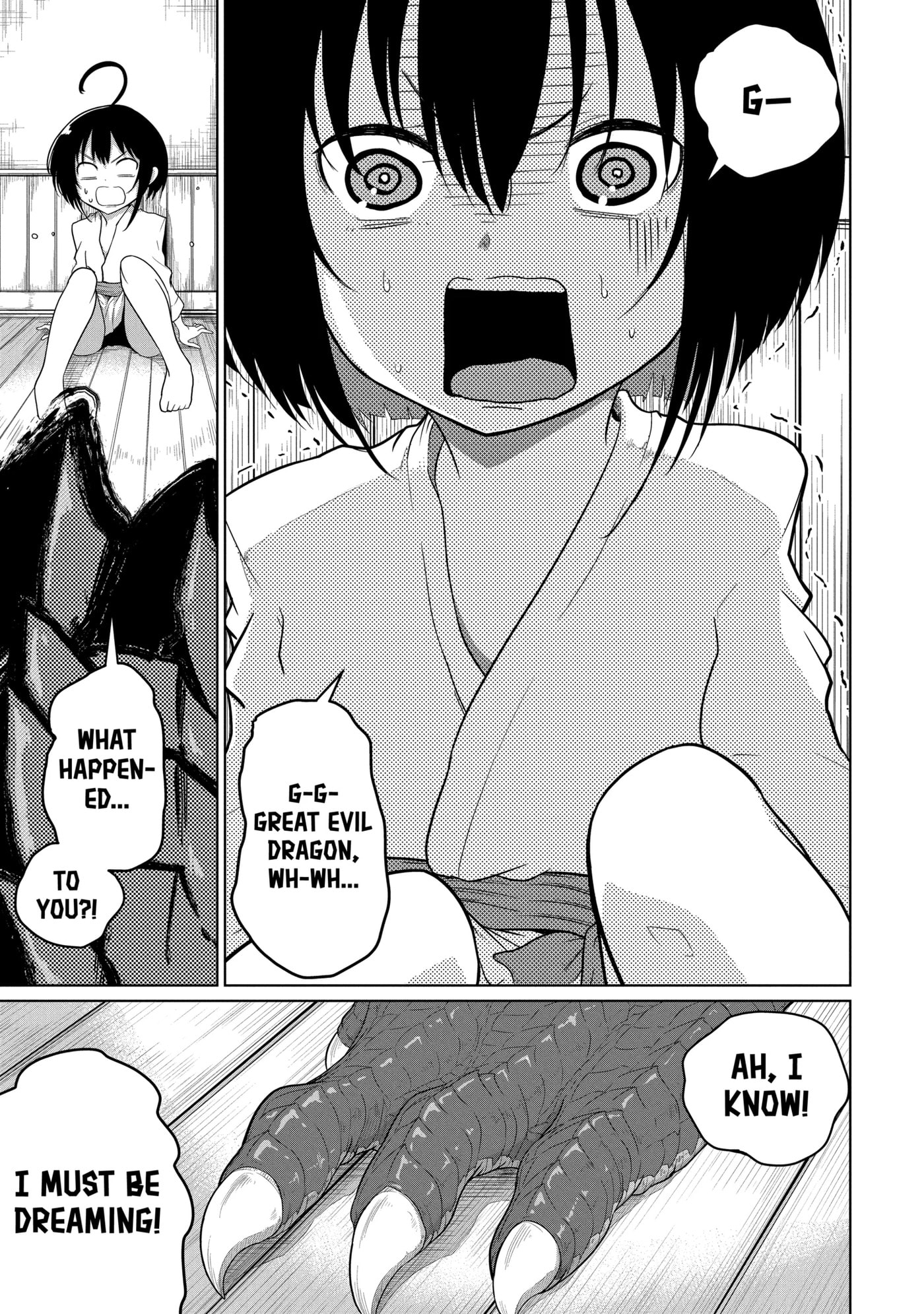 Yowai 5000-nen no Soushoku Dragon, Iwarenaki Jaryuu Nintei: Yada Kono Ikenie, Hito no Hanashi o Kiite Kurenai Chapter 4.3 page 15 - 