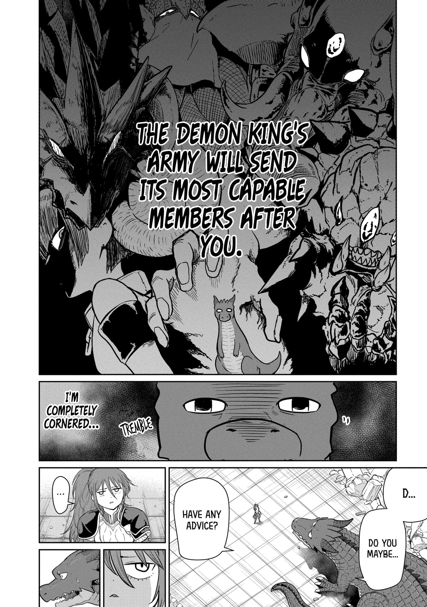 Yowai 5000-nen no Soushoku Dragon, Iwarenaki Jaryuu Nintei: Yada Kono Ikenie, Hito no Hanashi o Kiite Kurenai Chapter 4.3 page 6 - 