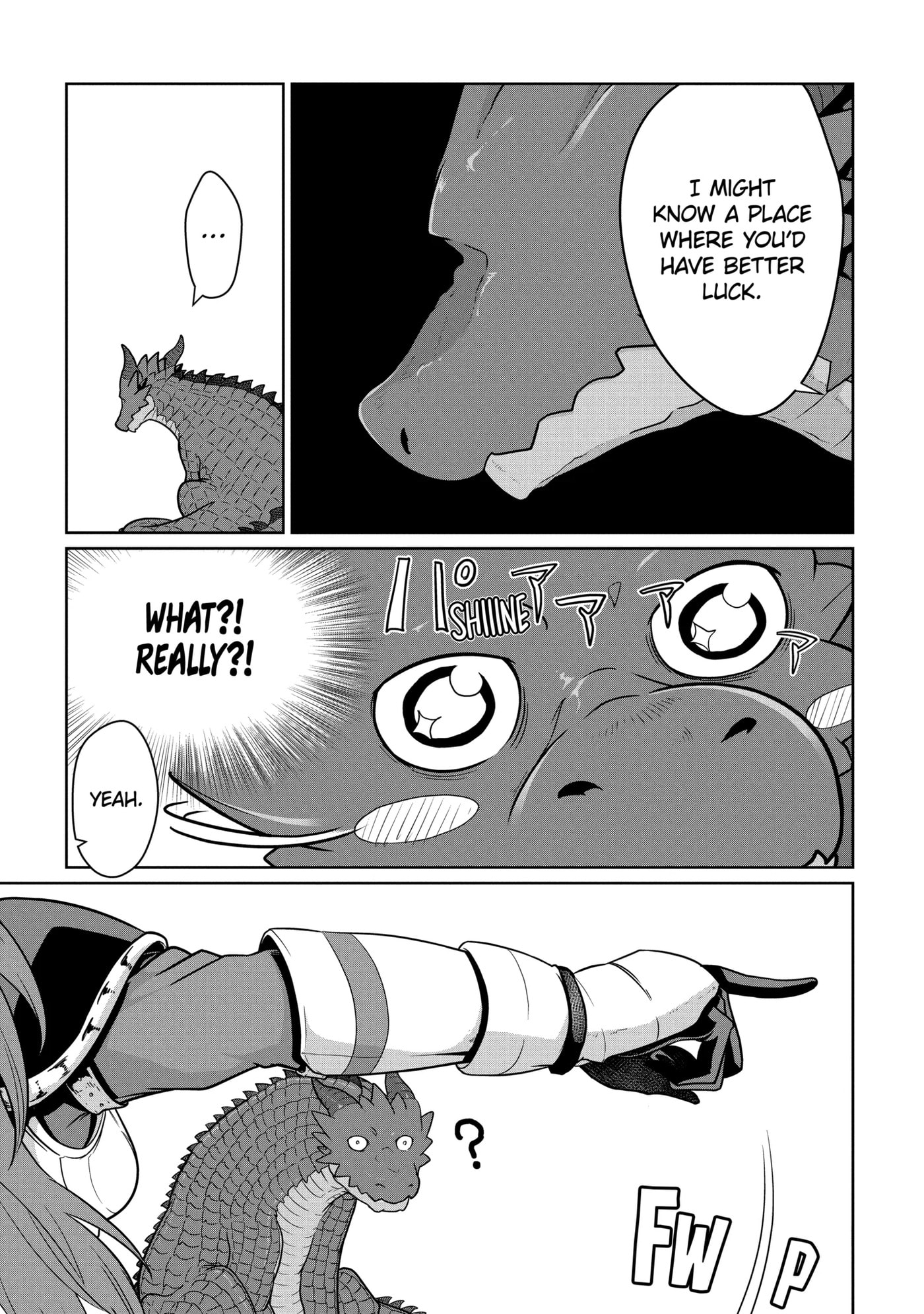 Yowai 5000-nen no Soushoku Dragon, Iwarenaki Jaryuu Nintei: Yada Kono Ikenie, Hito no Hanashi o Kiite Kurenai Chapter 4.3 page 9 - 