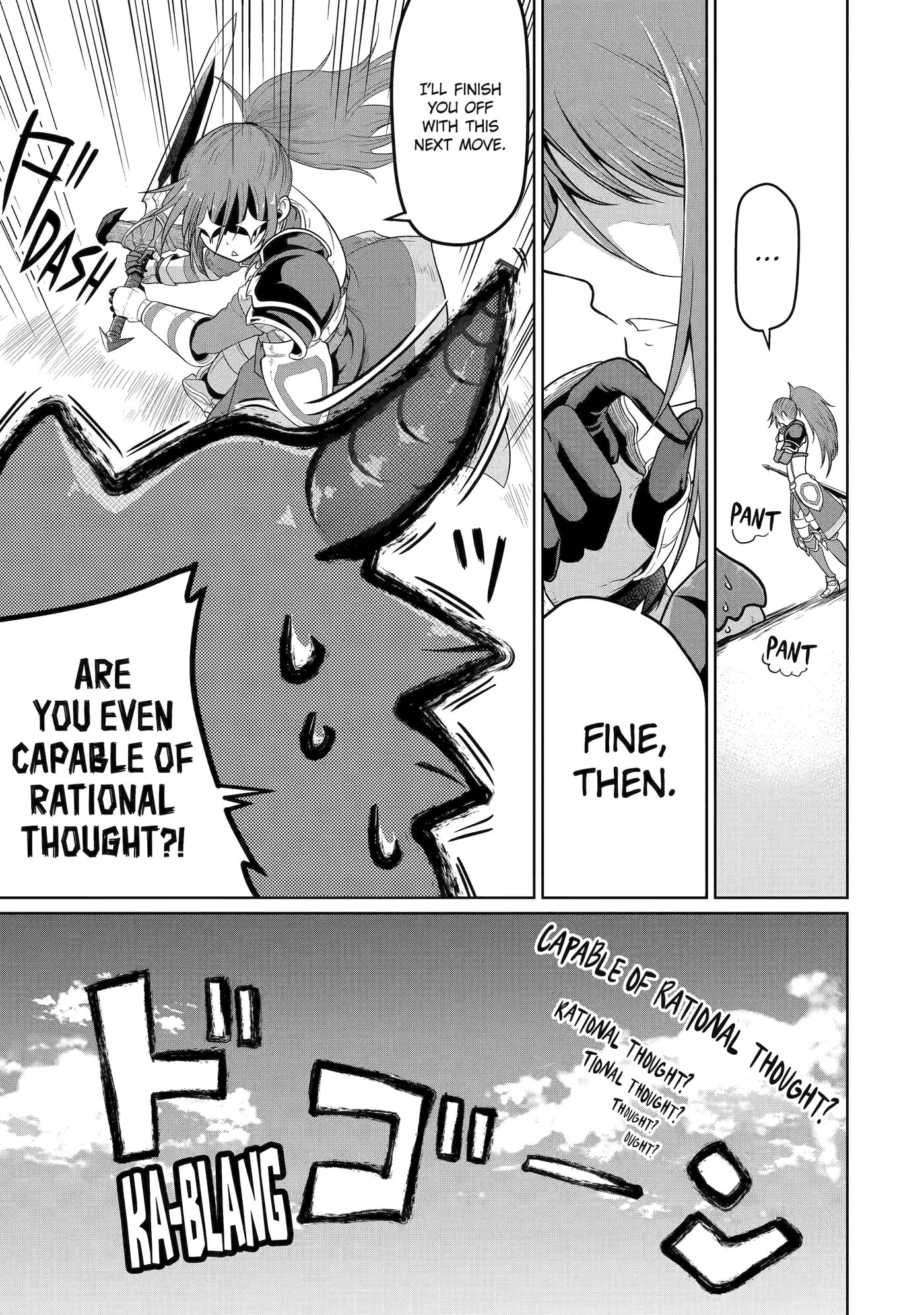 Yowai 5000-nen no Soushoku Dragon, Iwarenaki Jaryuu Nintei: Yada Kono Ikenie, Hito no Hanashi o Kiite Kurenai Chapter 4 page 24 - 
