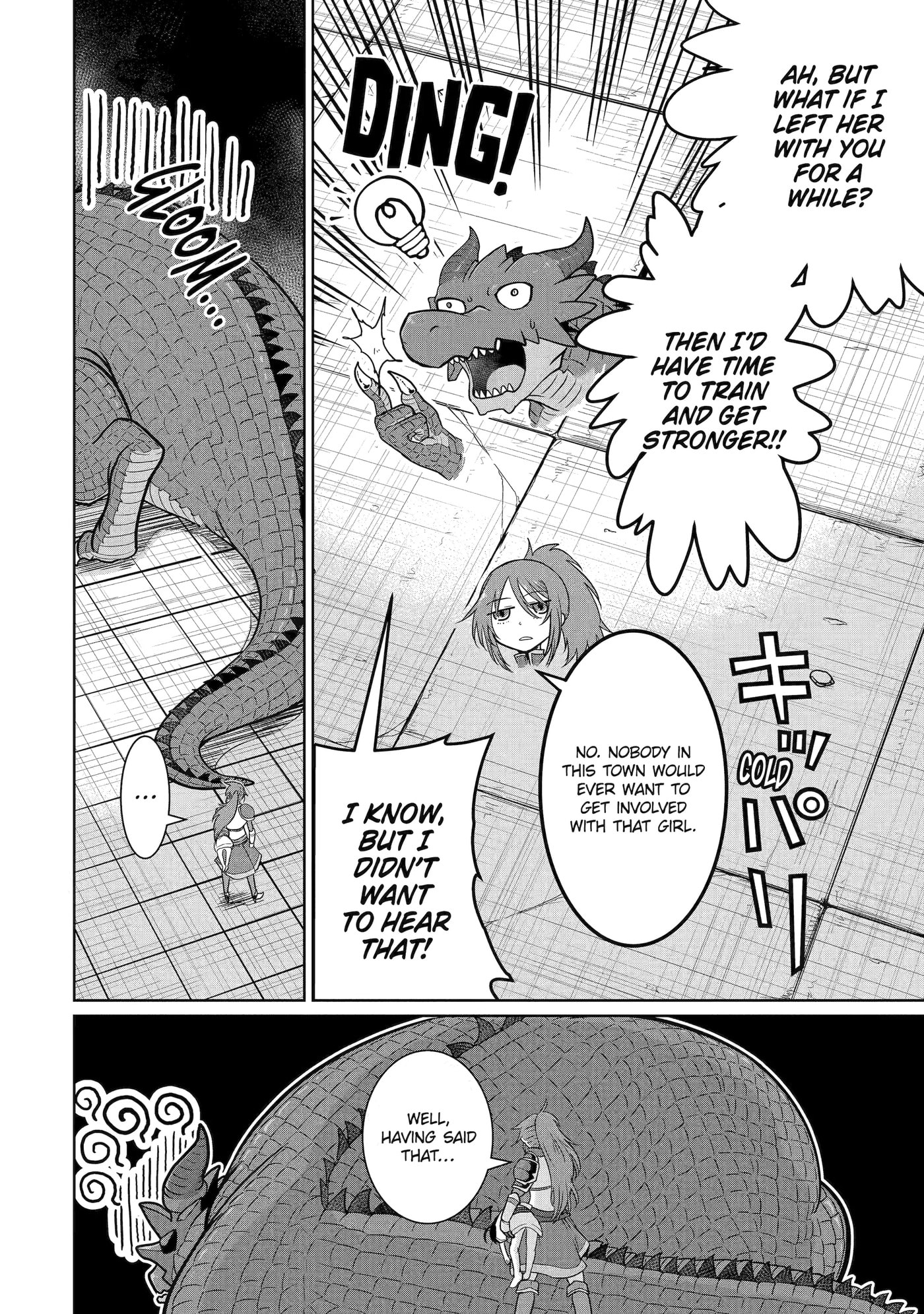 Yowai 5000-nen no Soushoku Dragon, Iwarenaki Jaryuu Nintei: Yada Kono Ikenie, Hito no Hanashi o Kiite Kurenai Chapter 4 page 31 - 