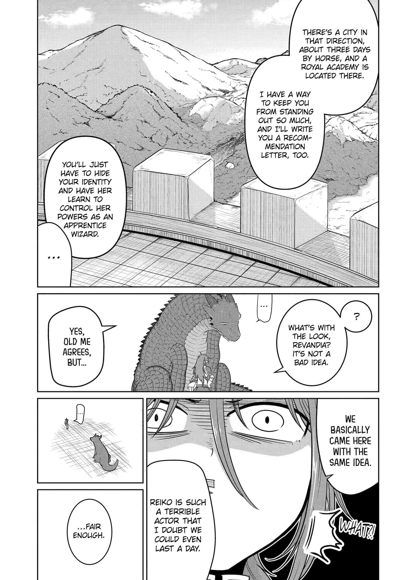 Yowai 5000-nen no Soushoku Dragon, Iwarenaki Jaryuu Nintei: Yada Kono Ikenie, Hito no Hanashi o Kiite Kurenai Chapter 4 page 33 - 