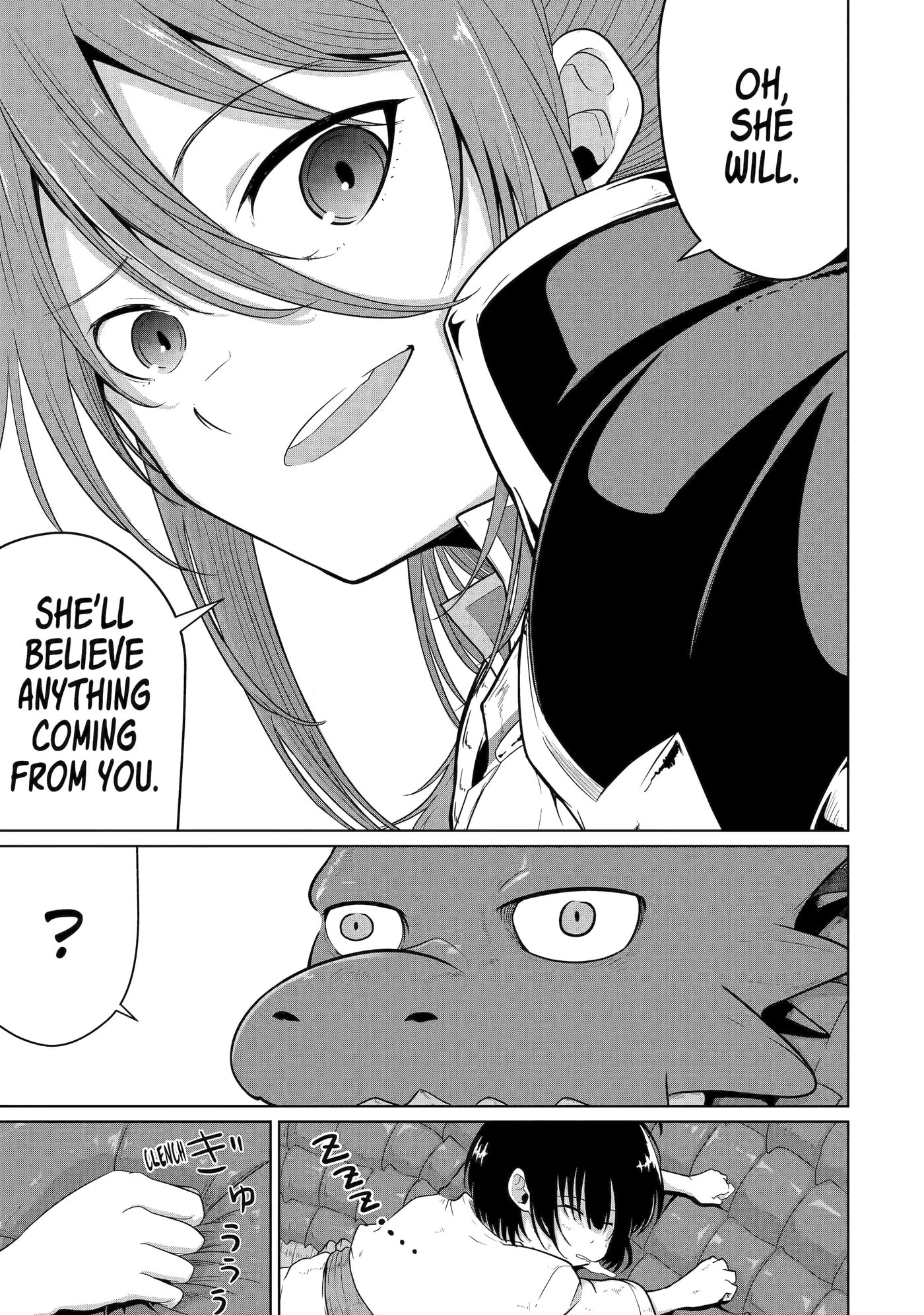 Yowai 5000-nen no Soushoku Dragon, Iwarenaki Jaryuu Nintei: Yada Kono Ikenie, Hito no Hanashi o Kiite Kurenai Chapter 4 page 36 - 