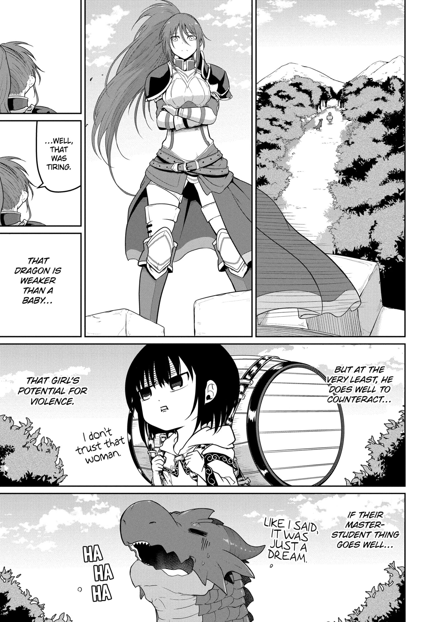 Yowai 5000-nen no Soushoku Dragon, Iwarenaki Jaryuu Nintei: Yada Kono Ikenie, Hito no Hanashi o Kiite Kurenai Chapter 5.1 page 8 - 