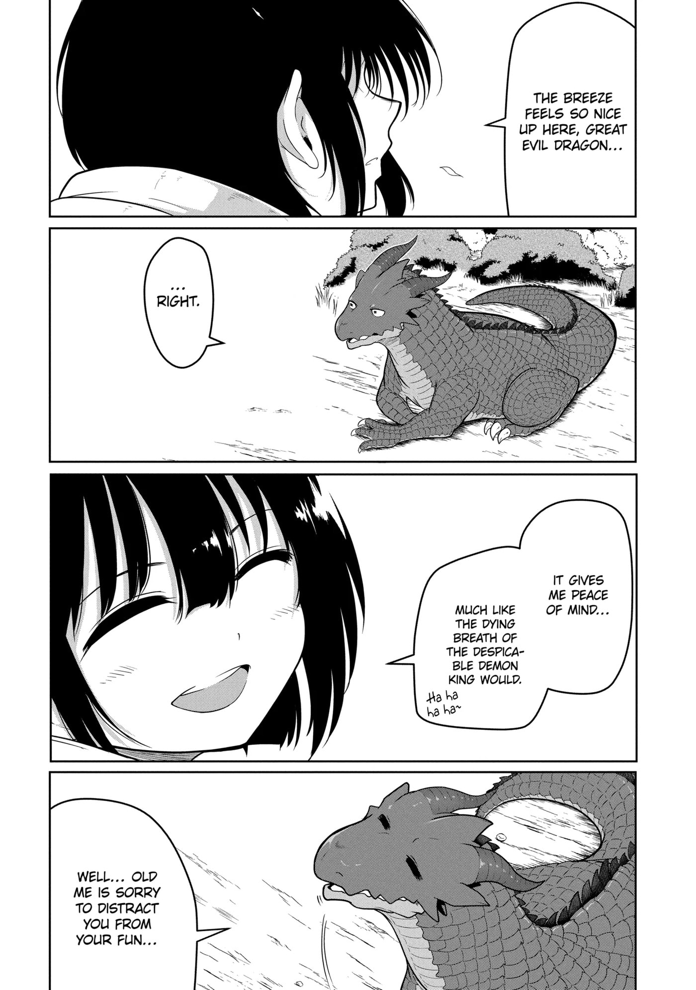 Yowai 5000-nen no Soushoku Dragon, Iwarenaki Jaryuu Nintei: Yada Kono Ikenie, Hito no Hanashi o Kiite Kurenai Chapter 5.2 page 1 - 