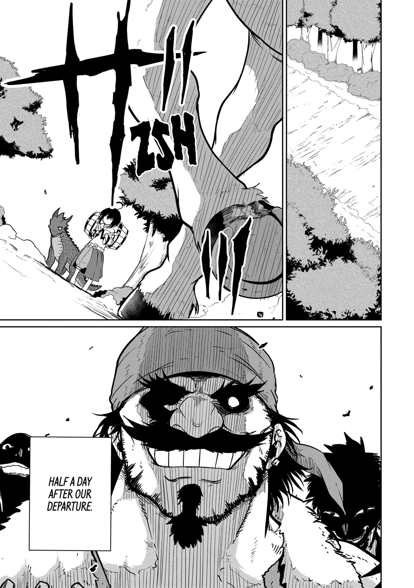Yowai 5000-nen no Soushoku Dragon, Iwarenaki Jaryuu Nintei: Yada Kono Ikenie, Hito no Hanashi o Kiite Kurenai Chapter 5.2 page 3 - 