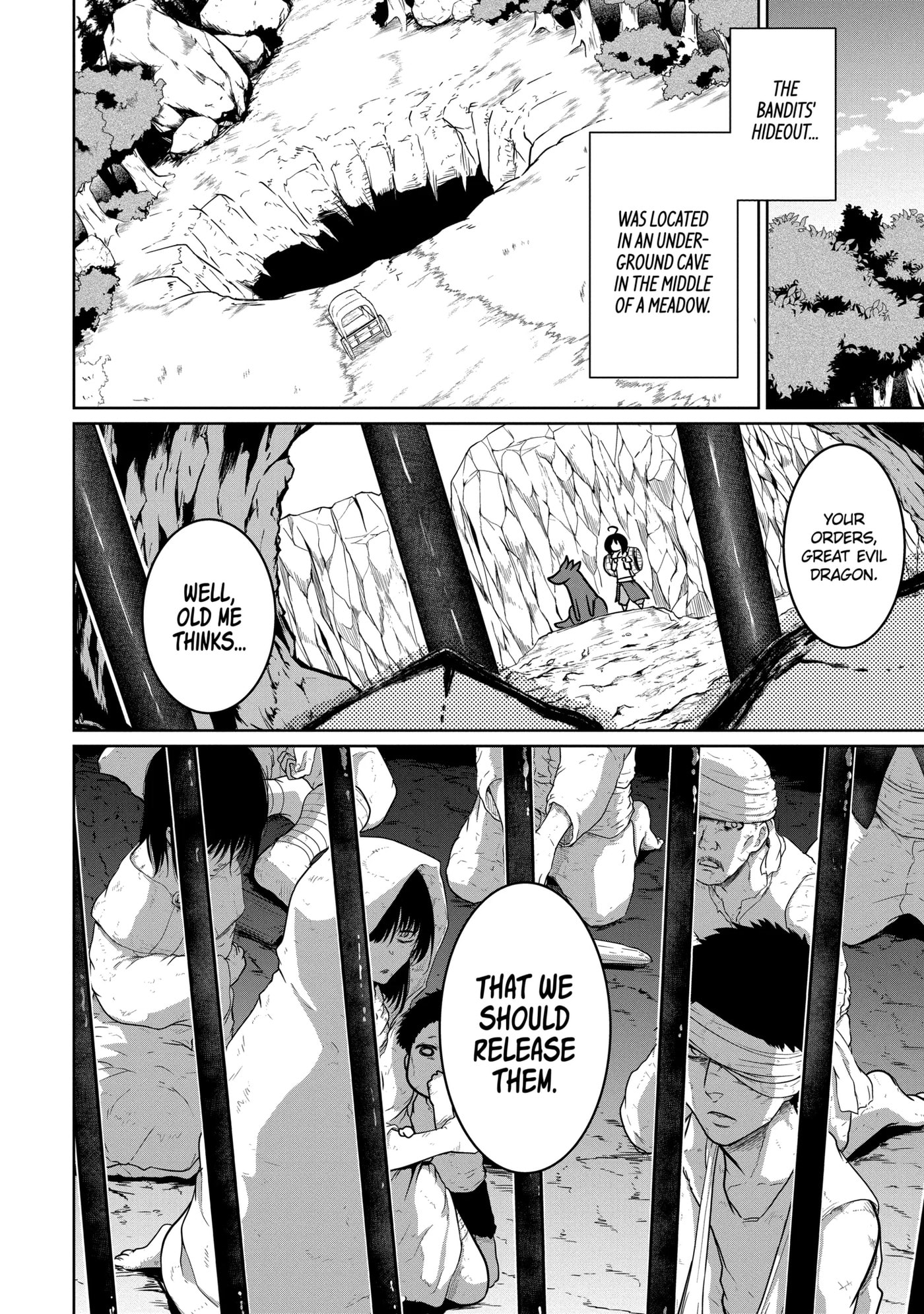 Yowai 5000-nen no Soushoku Dragon, Iwarenaki Jaryuu Nintei: Yada Kono Ikenie, Hito no Hanashi o Kiite Kurenai Chapter 5.2 page 10 - 