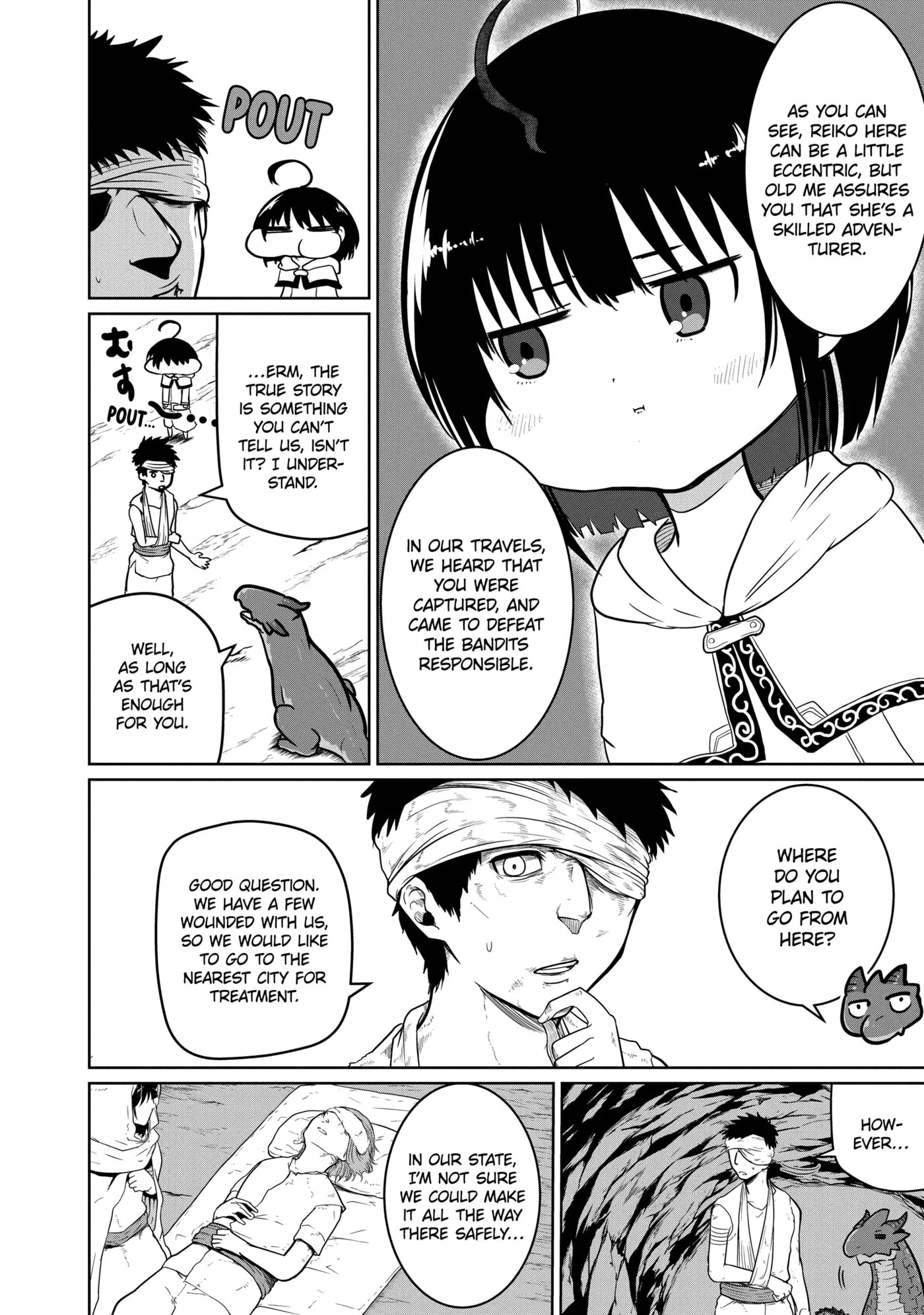 Yowai 5000-nen no Soushoku Dragon, Iwarenaki Jaryuu Nintei: Yada Kono Ikenie, Hito no Hanashi o Kiite Kurenai Chapter 5.3 page 2 - 