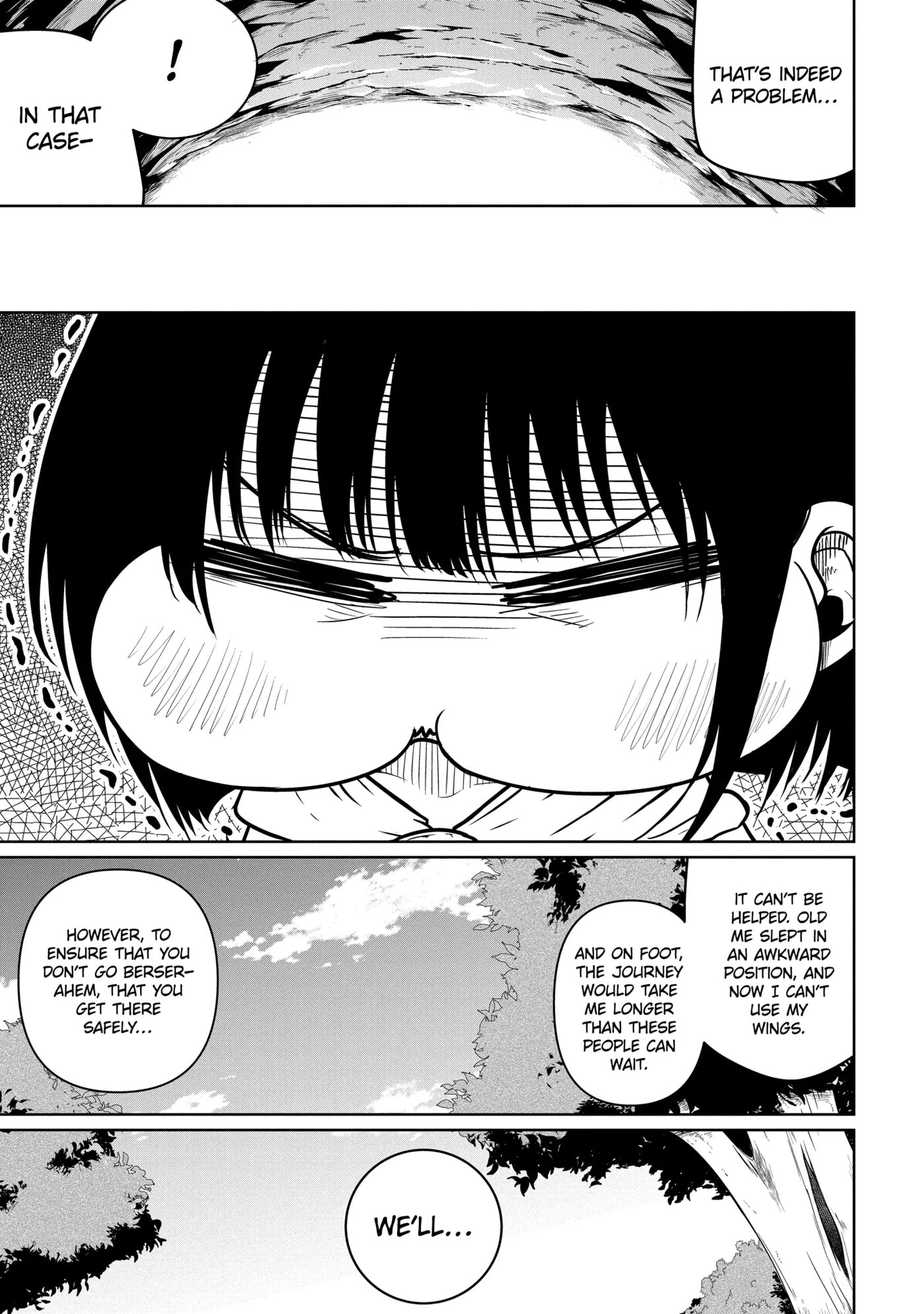 Yowai 5000-nen no Soushoku Dragon, Iwarenaki Jaryuu Nintei: Yada Kono Ikenie, Hito no Hanashi o Kiite Kurenai Chapter 5.3 page 3 - 