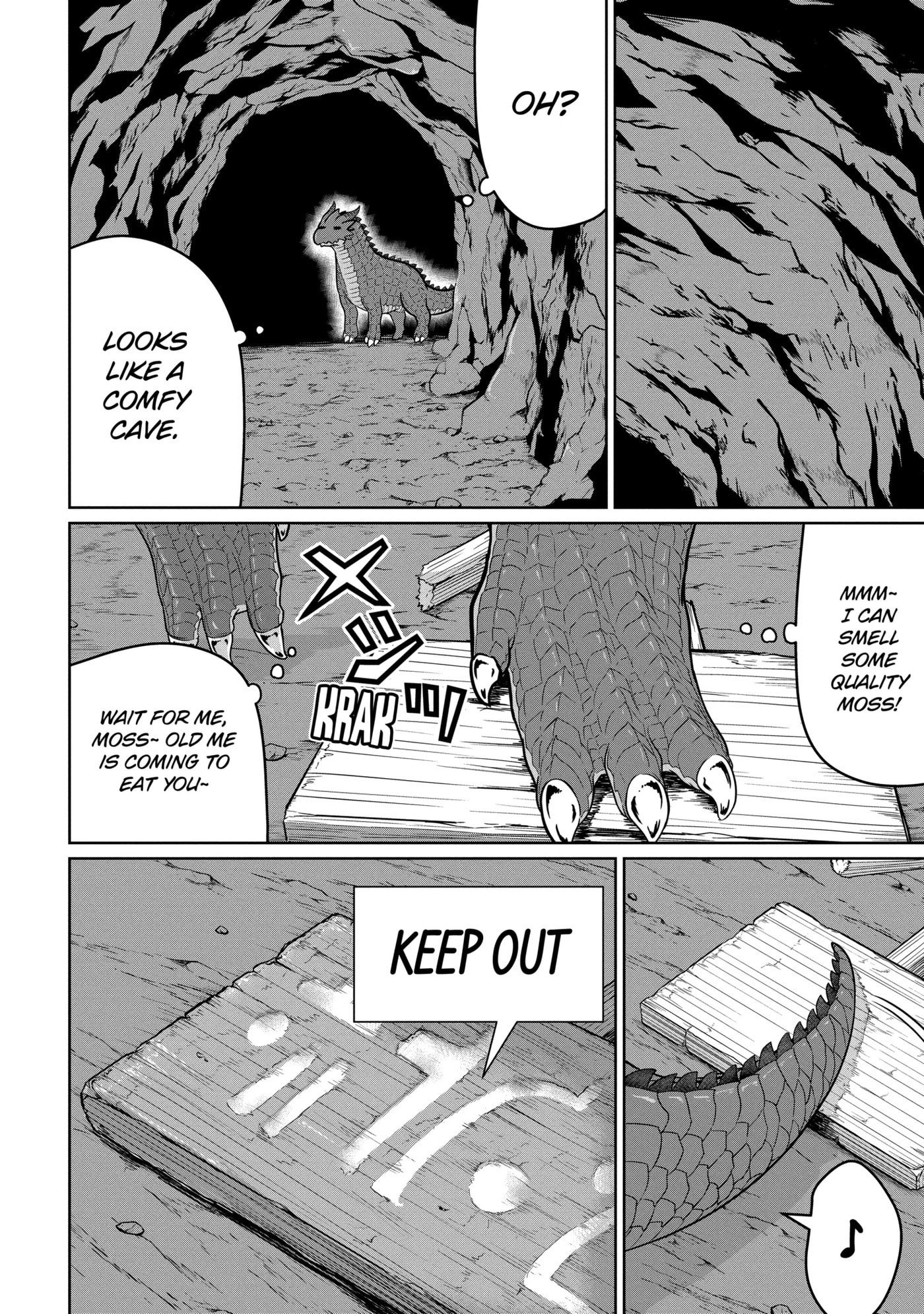 Yowai 5000-nen no Soushoku Dragon, Iwarenaki Jaryuu Nintei: Yada Kono Ikenie, Hito no Hanashi o Kiite Kurenai Chapter 5.4 page 2 - 