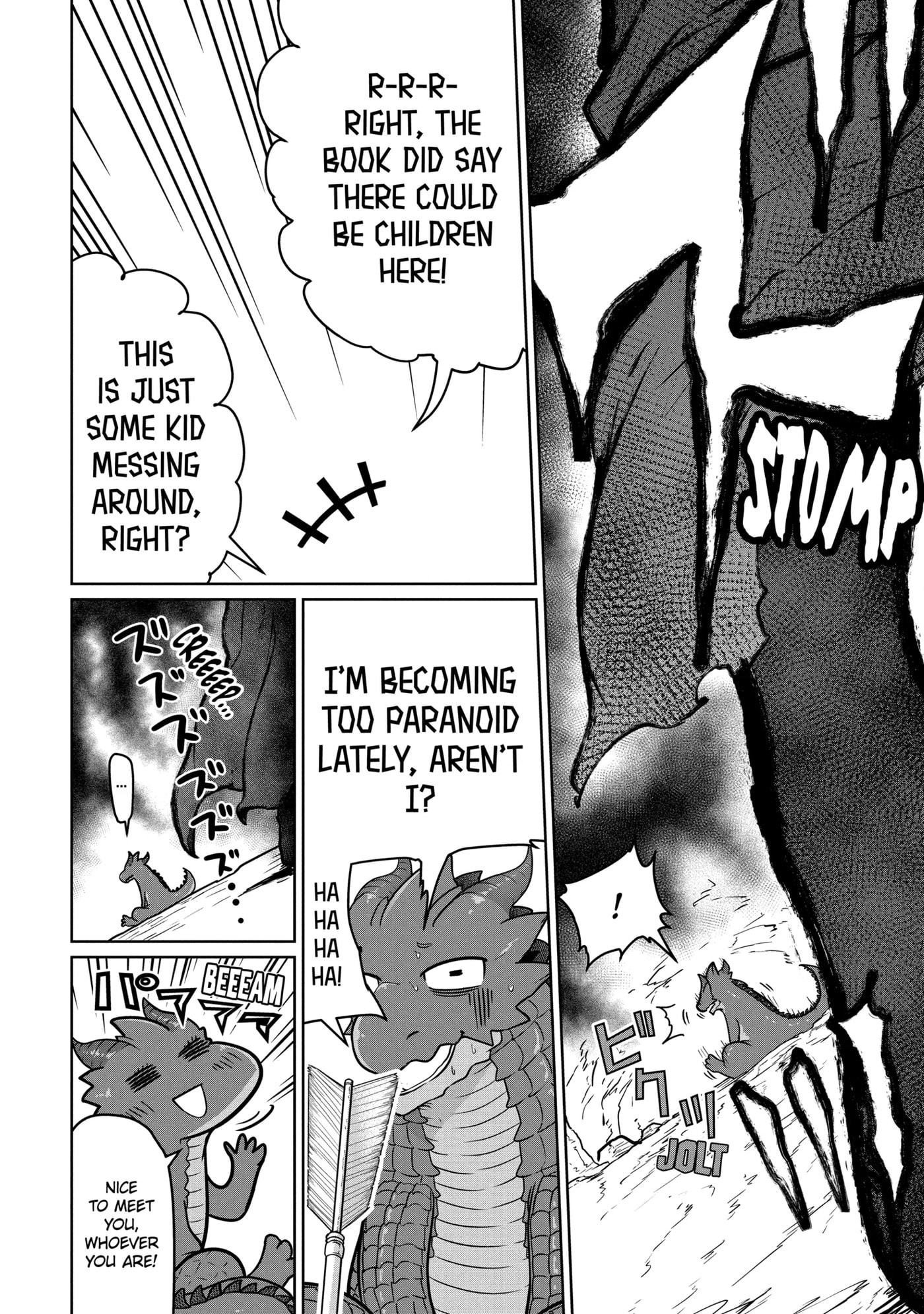 Yowai 5000-nen no Soushoku Dragon, Iwarenaki Jaryuu Nintei: Yada Kono Ikenie, Hito no Hanashi o Kiite Kurenai Chapter 5.4 page 10 - 