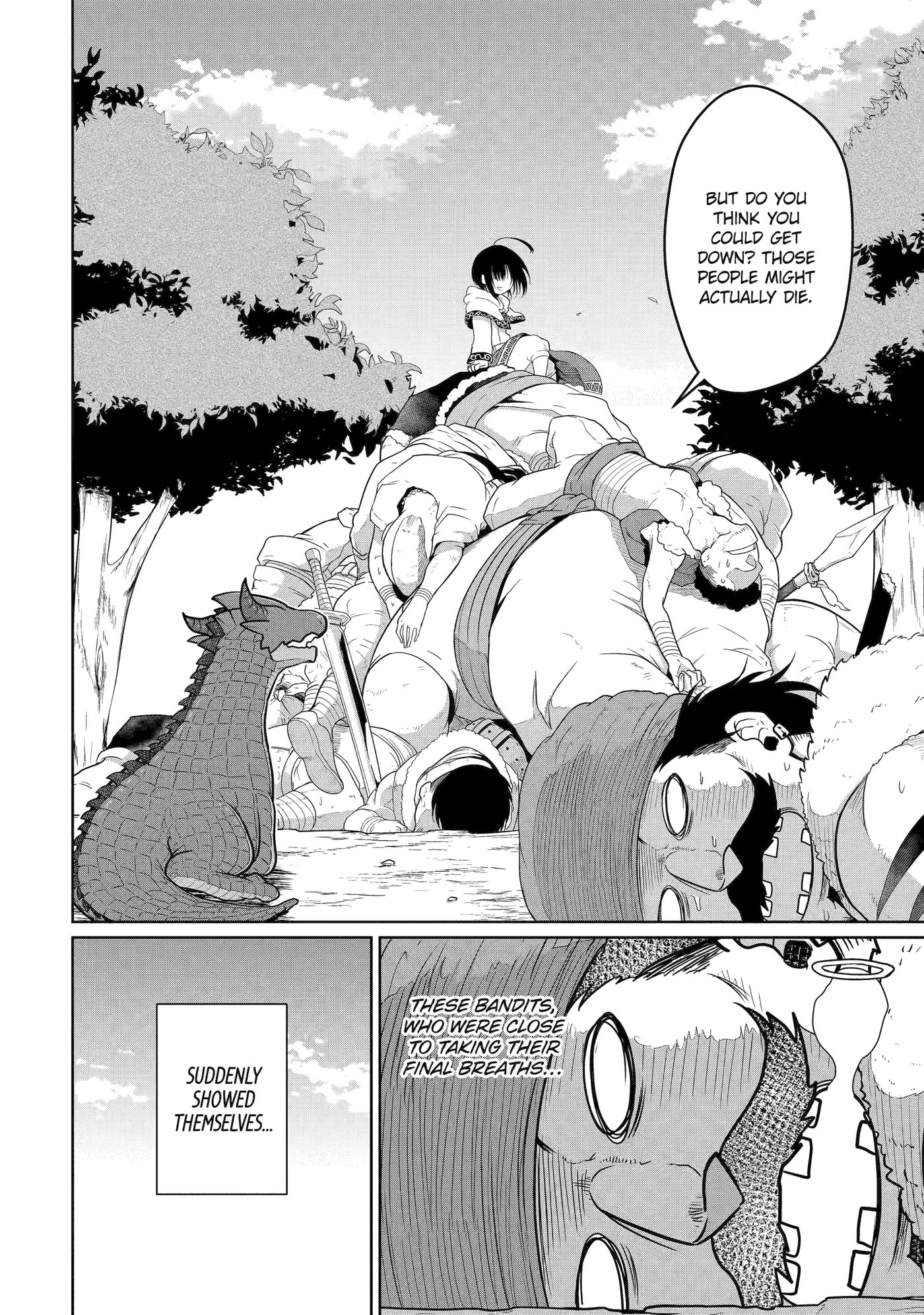 Yowai 5000-nen no Soushoku Dragon, Iwarenaki Jaryuu Nintei: Yada Kono Ikenie, Hito no Hanashi o Kiite Kurenai Chapter 5 page 11 - 