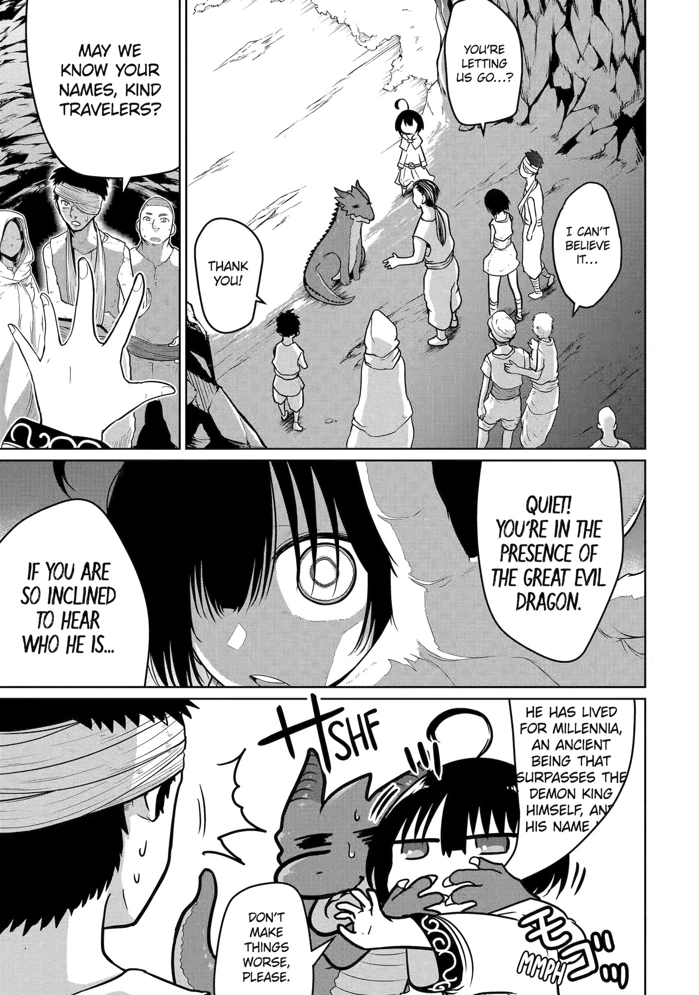 Yowai 5000-nen no Soushoku Dragon, Iwarenaki Jaryuu Nintei: Yada Kono Ikenie, Hito no Hanashi o Kiite Kurenai Chapter 5 page 22 - 