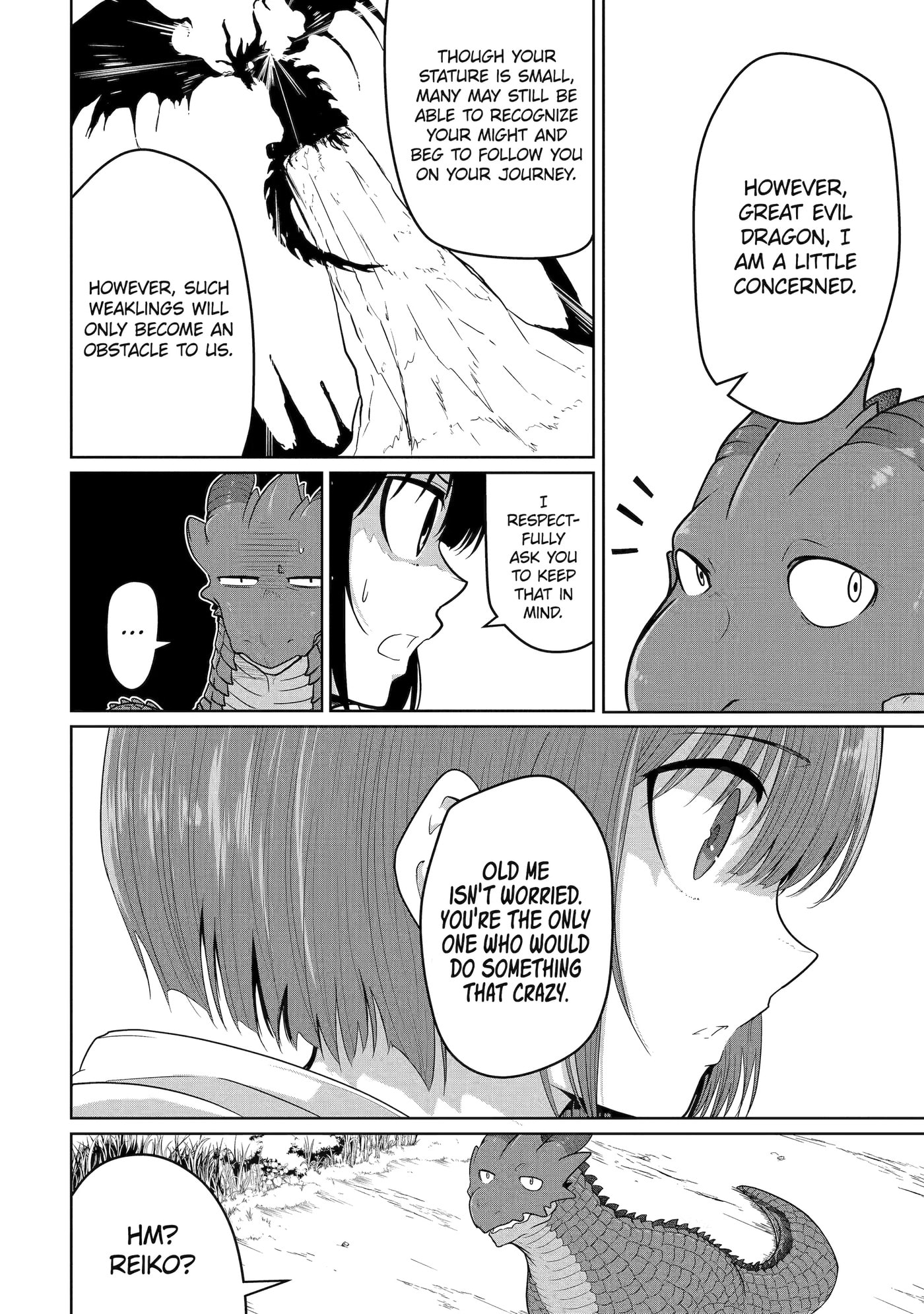 Yowai 5000-nen no Soushoku Dragon, Iwarenaki Jaryuu Nintei: Yada Kono Ikenie, Hito no Hanashi o Kiite Kurenai Chapter 5 page 27 - 