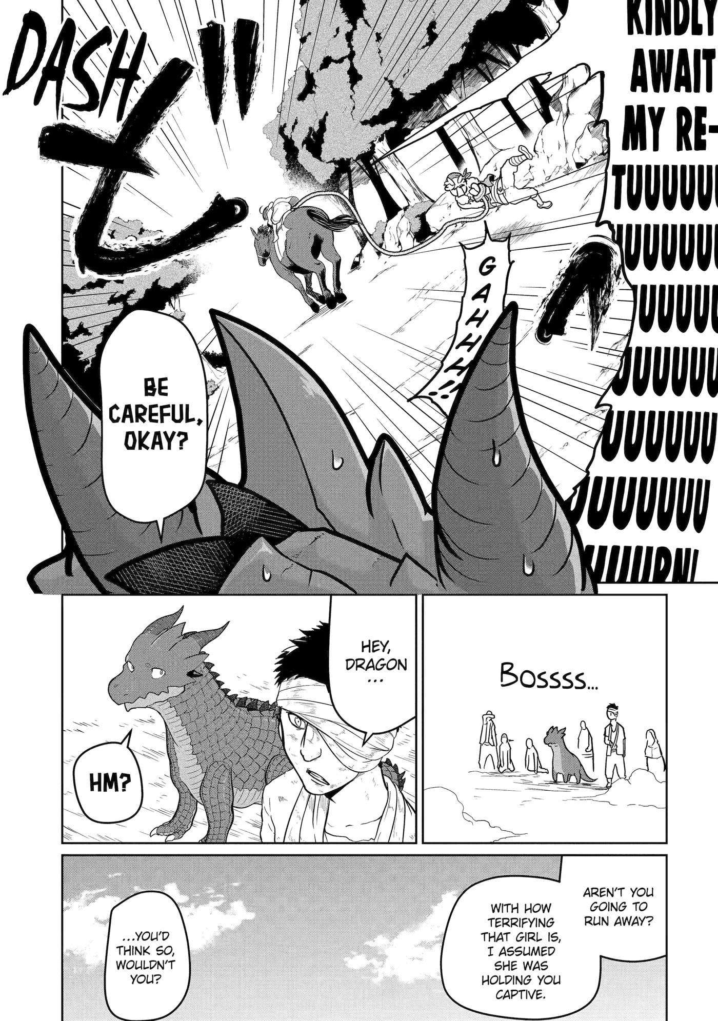 Yowai 5000-nen no Soushoku Dragon, Iwarenaki Jaryuu Nintei: Yada Kono Ikenie, Hito no Hanashi o Kiite Kurenai Chapter 5 page 30 - 