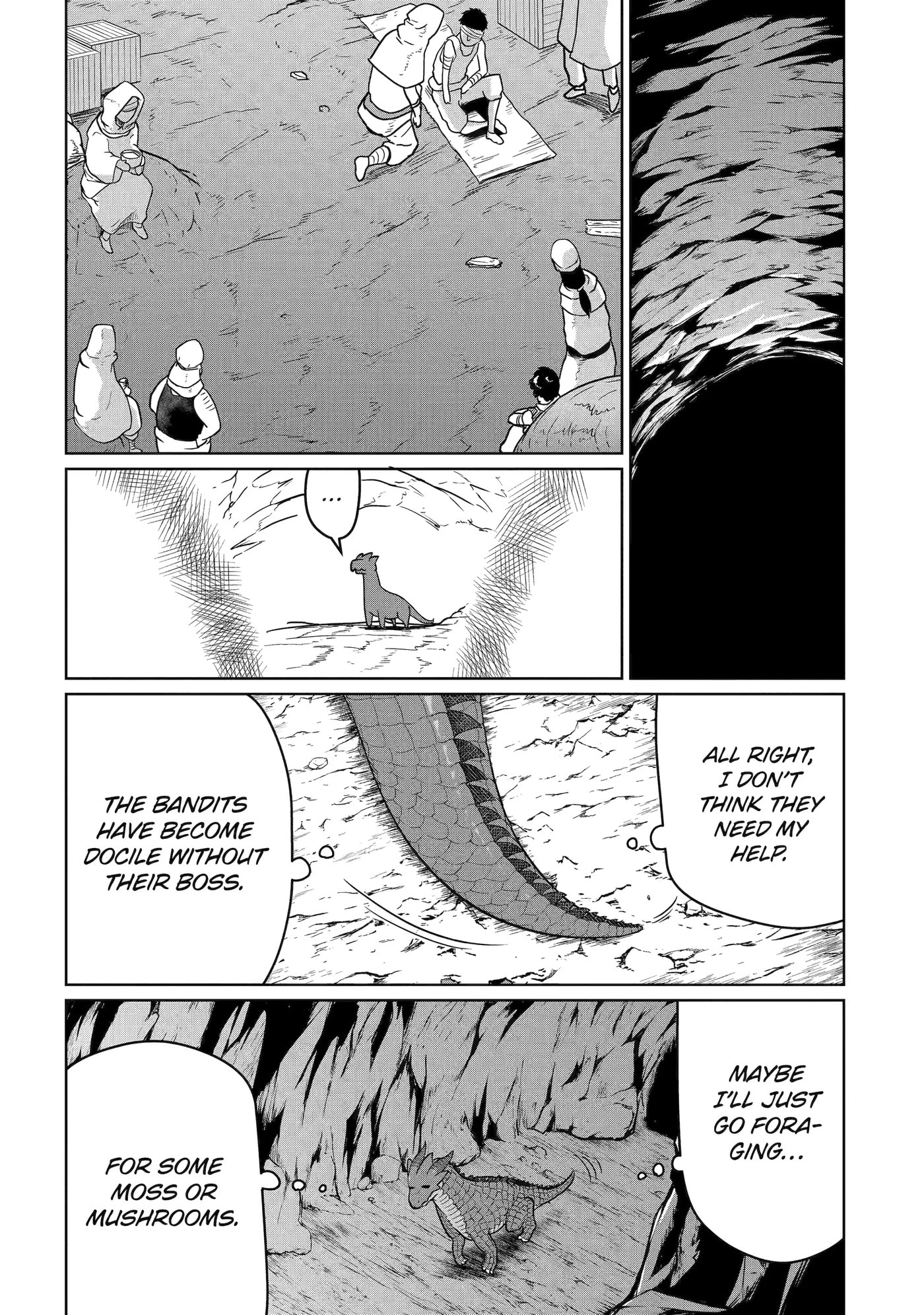 Yowai 5000-nen no Soushoku Dragon, Iwarenaki Jaryuu Nintei: Yada Kono Ikenie, Hito no Hanashi o Kiite Kurenai Chapter 5 page 31 - 