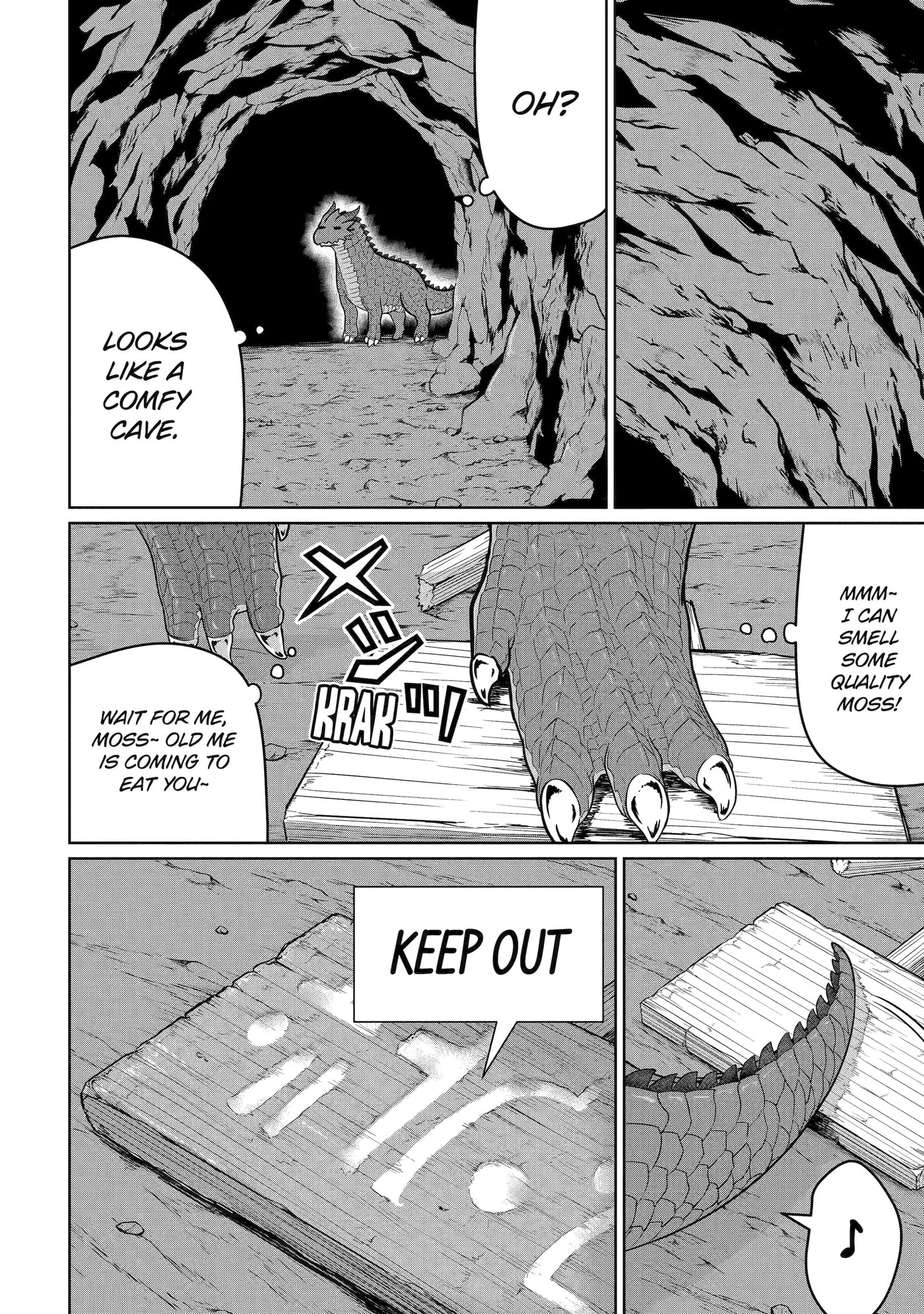 Yowai 5000-nen no Soushoku Dragon, Iwarenaki Jaryuu Nintei: Yada Kono Ikenie, Hito no Hanashi o Kiite Kurenai Chapter 5 page 32 - 