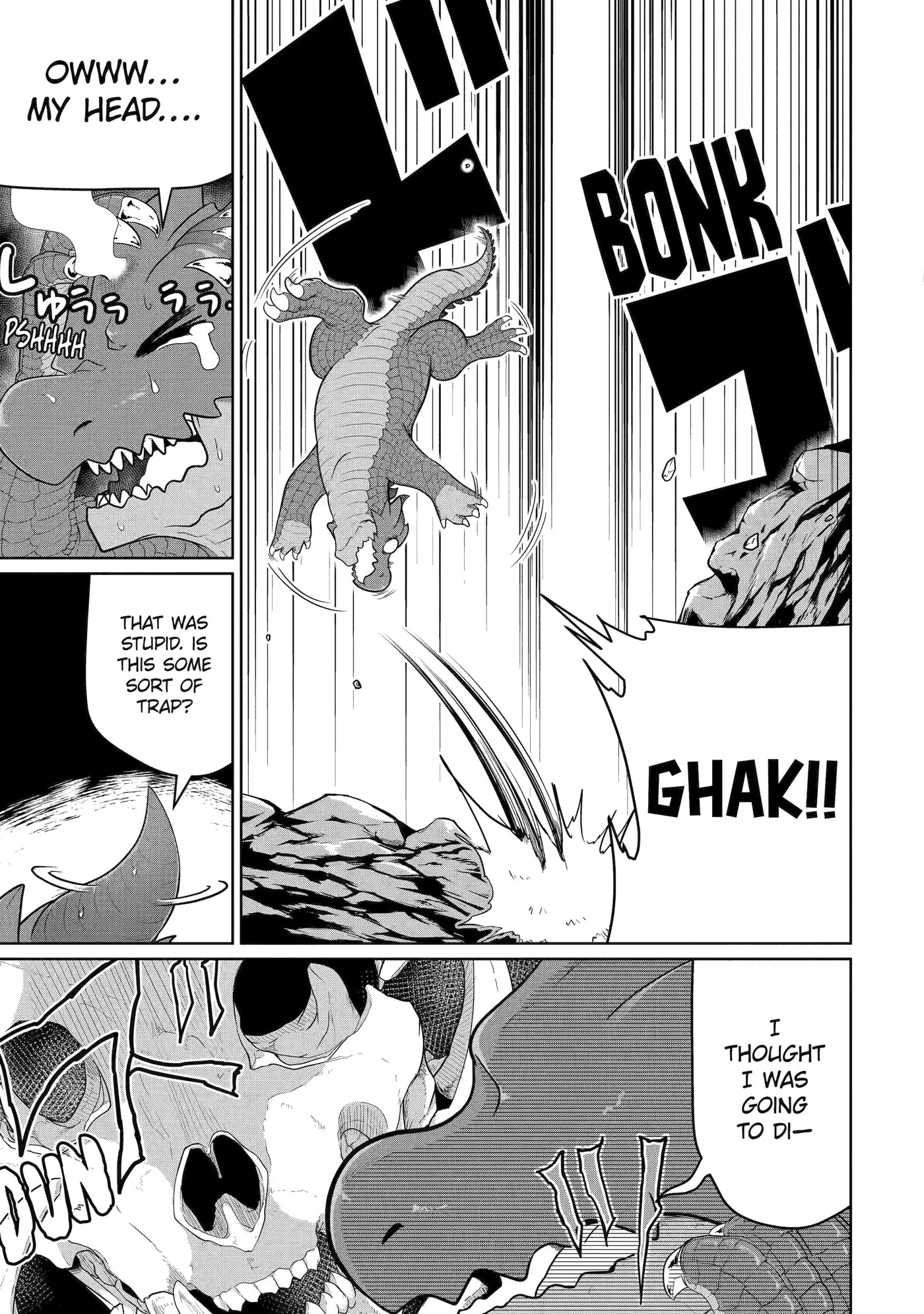Yowai 5000-nen no Soushoku Dragon, Iwarenaki Jaryuu Nintei: Yada Kono Ikenie, Hito no Hanashi o Kiite Kurenai Chapter 5 page 35 - 